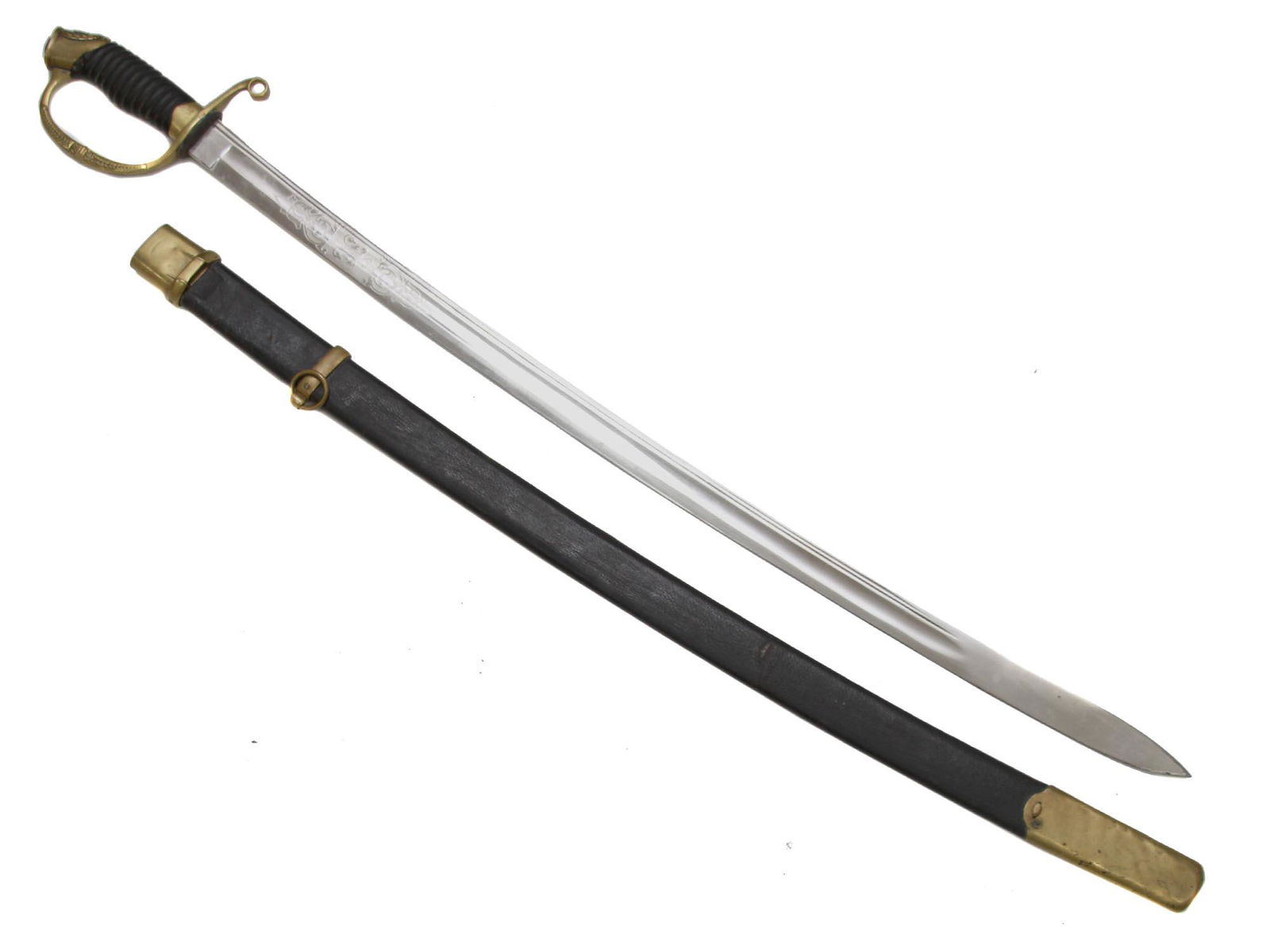 AN ANTIQUE RUSSIAN IMPERIAL SWORD (1 of 10)