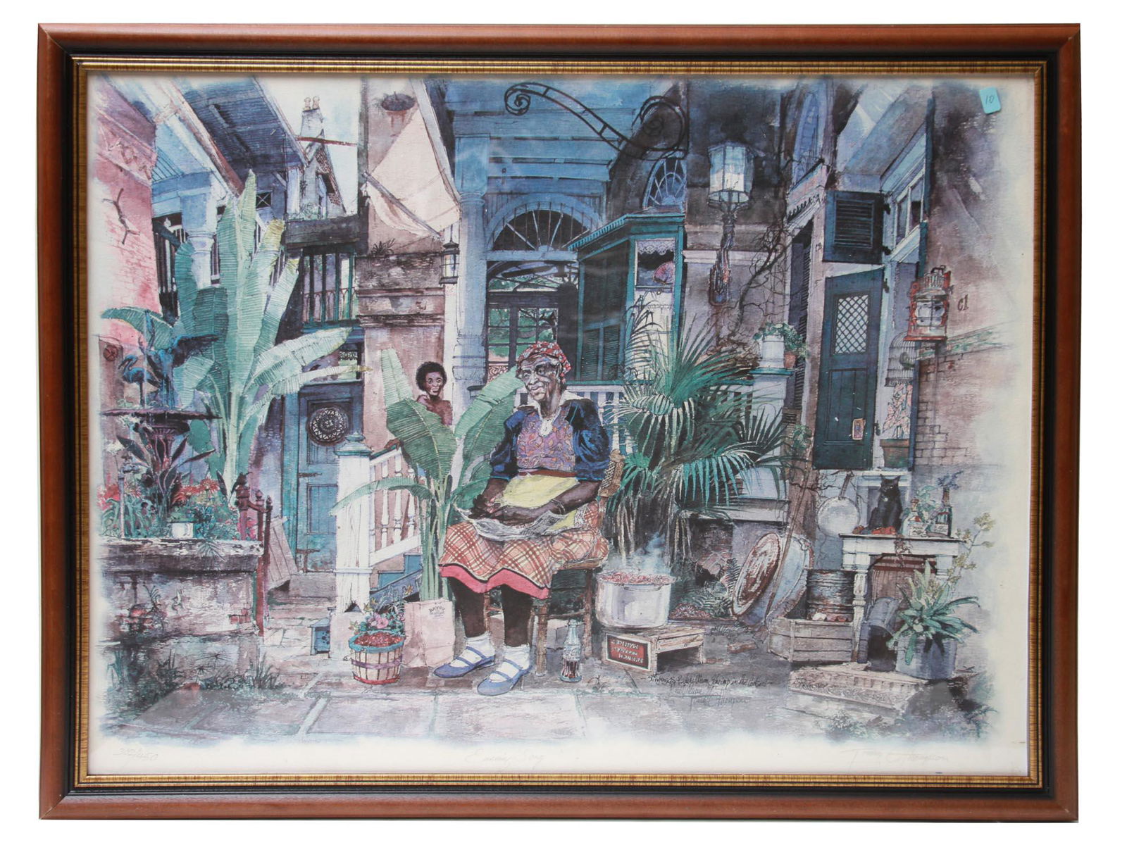 AMERICAN COLOR LITHOGRAPH SONG BY TOMMY THOMPSON (1 of 15)