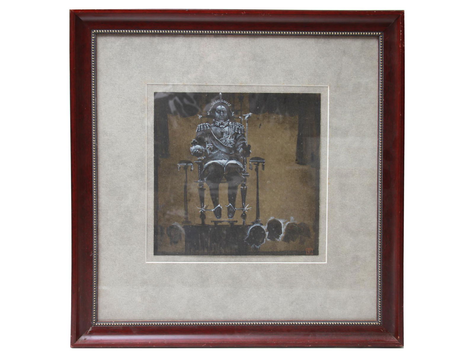 A MODERN RUSSIAN INK PAINTING BY PAVEL POTEKHIN (1 of 7)