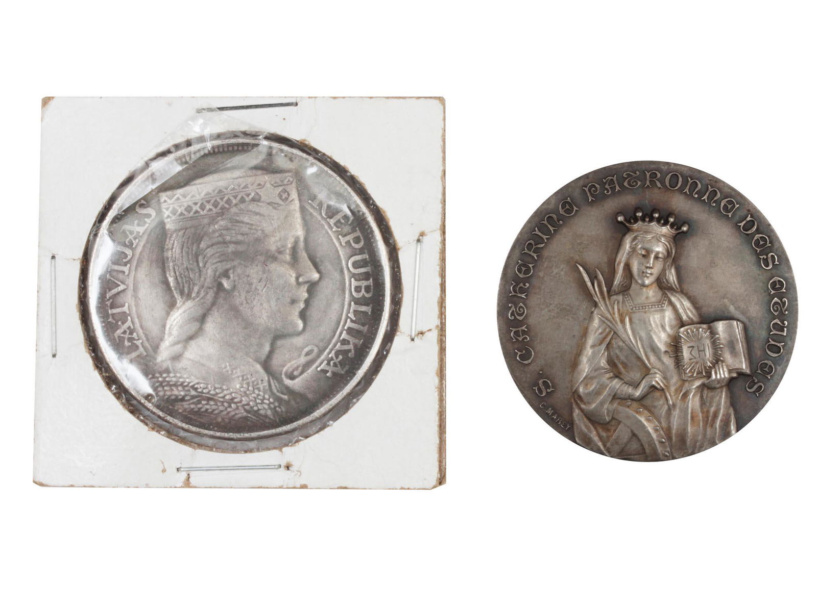 A RARE SET OF ANTIQUE EUROPEAN SILVER COINS (1 of 2)