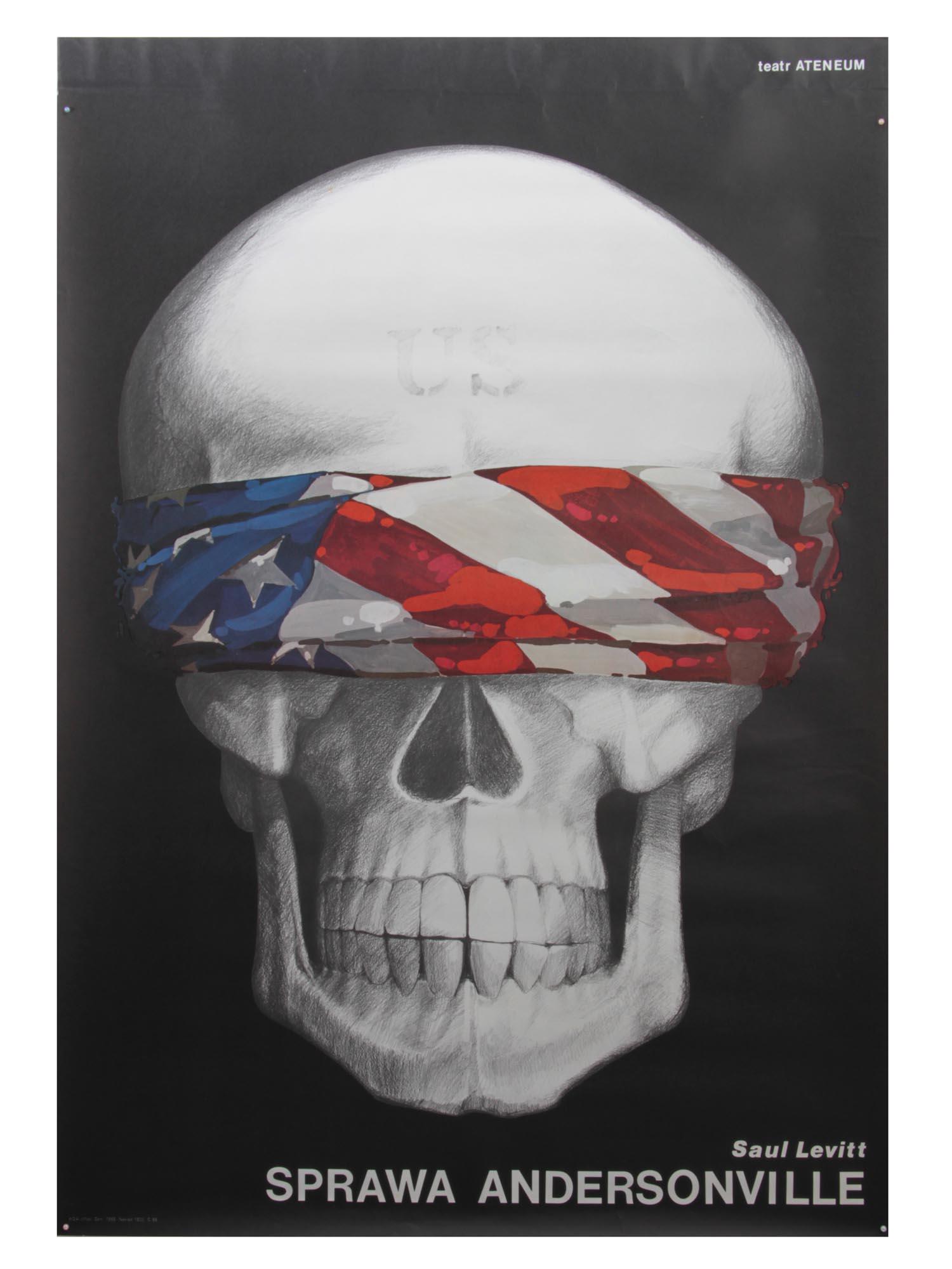 A VINTAGE THEATRICAL POLISH POSTER (1 of 3)