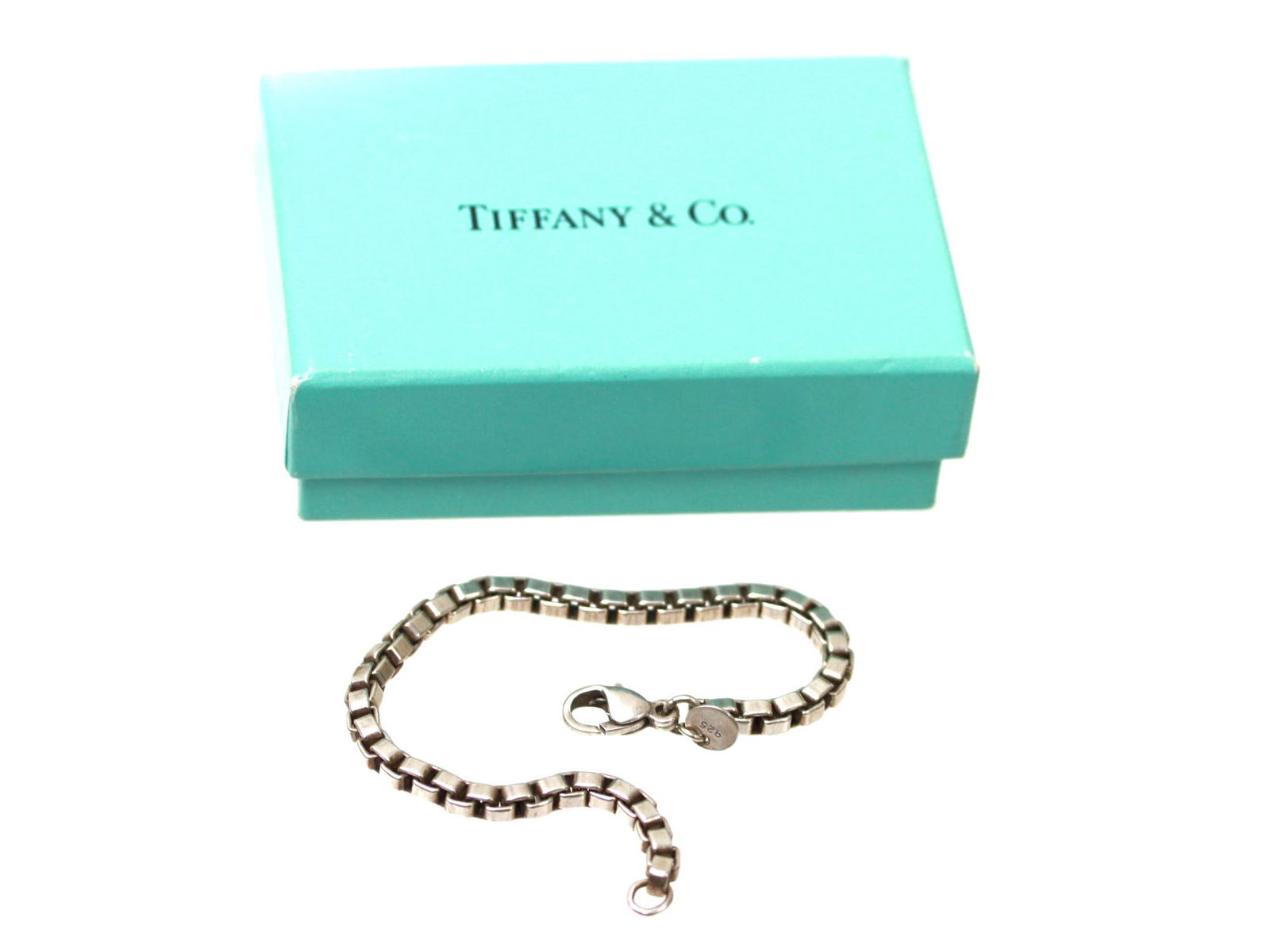 A TIFFANY & CO VINTAGE SILVER VENETIAN BRACELET (1 of 5)