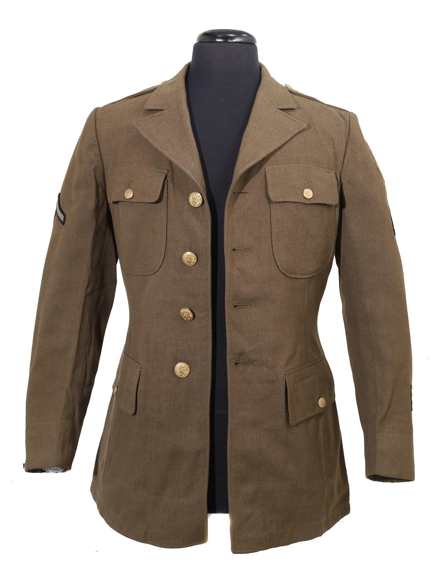 ORIGINAL U.S. WWII ARMY JACKET / TUNIC (1 of 5)