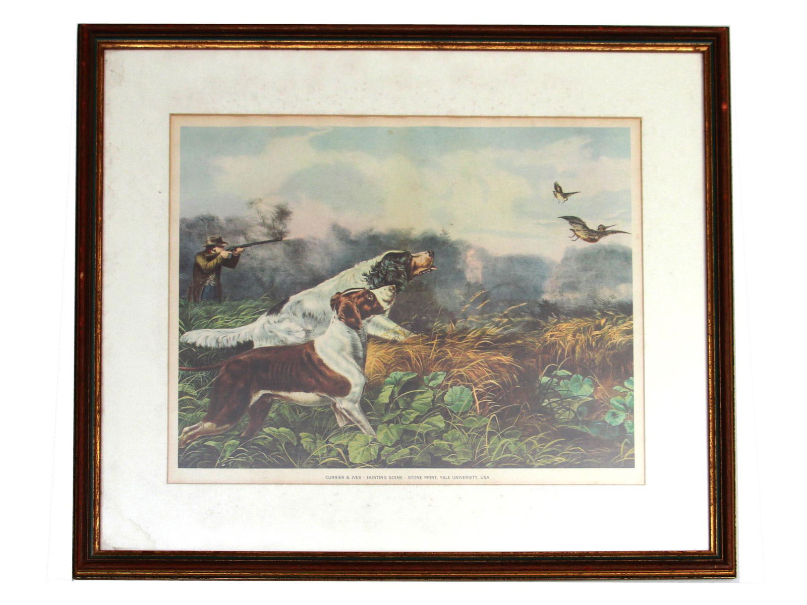 AFTER TAIT AMERICAN STONE PRINT HUNT CURRIER IVES (1 of 4)