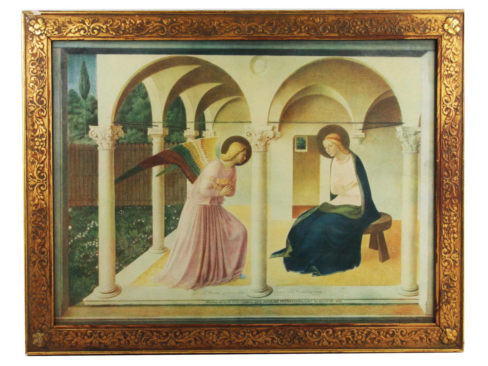 AN ANTIQUE LITHOGRAPH AFTER FRA BEATO ANGELICO (1 of 3)