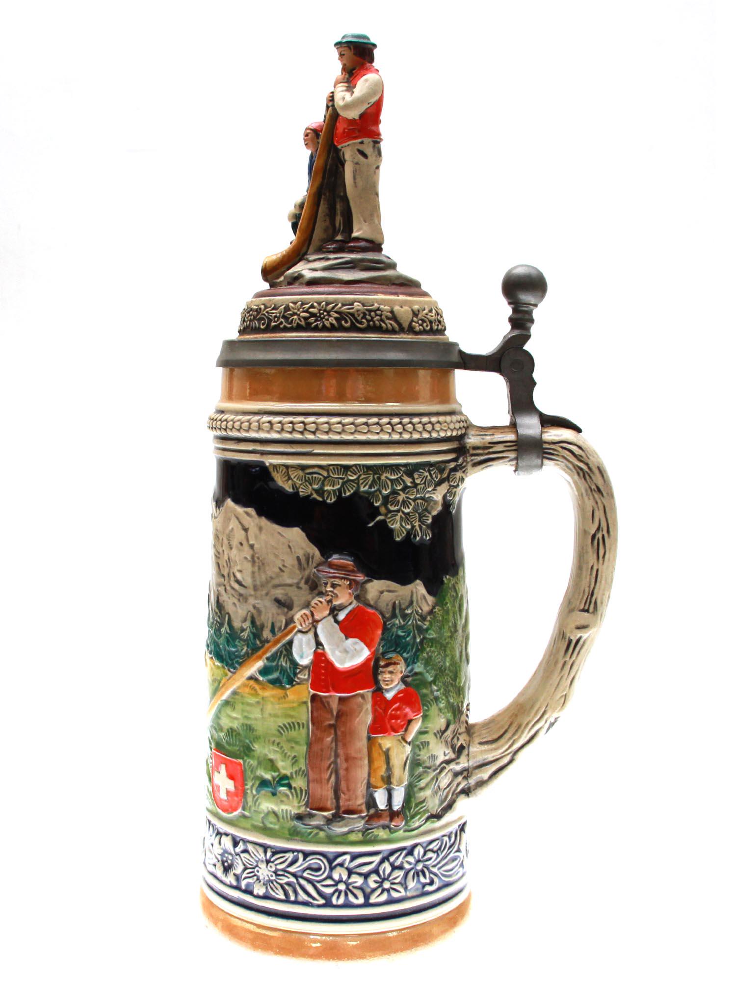 A VINTAGE GERZ WEST-GERMAN BEER STEIN (1 of 6)