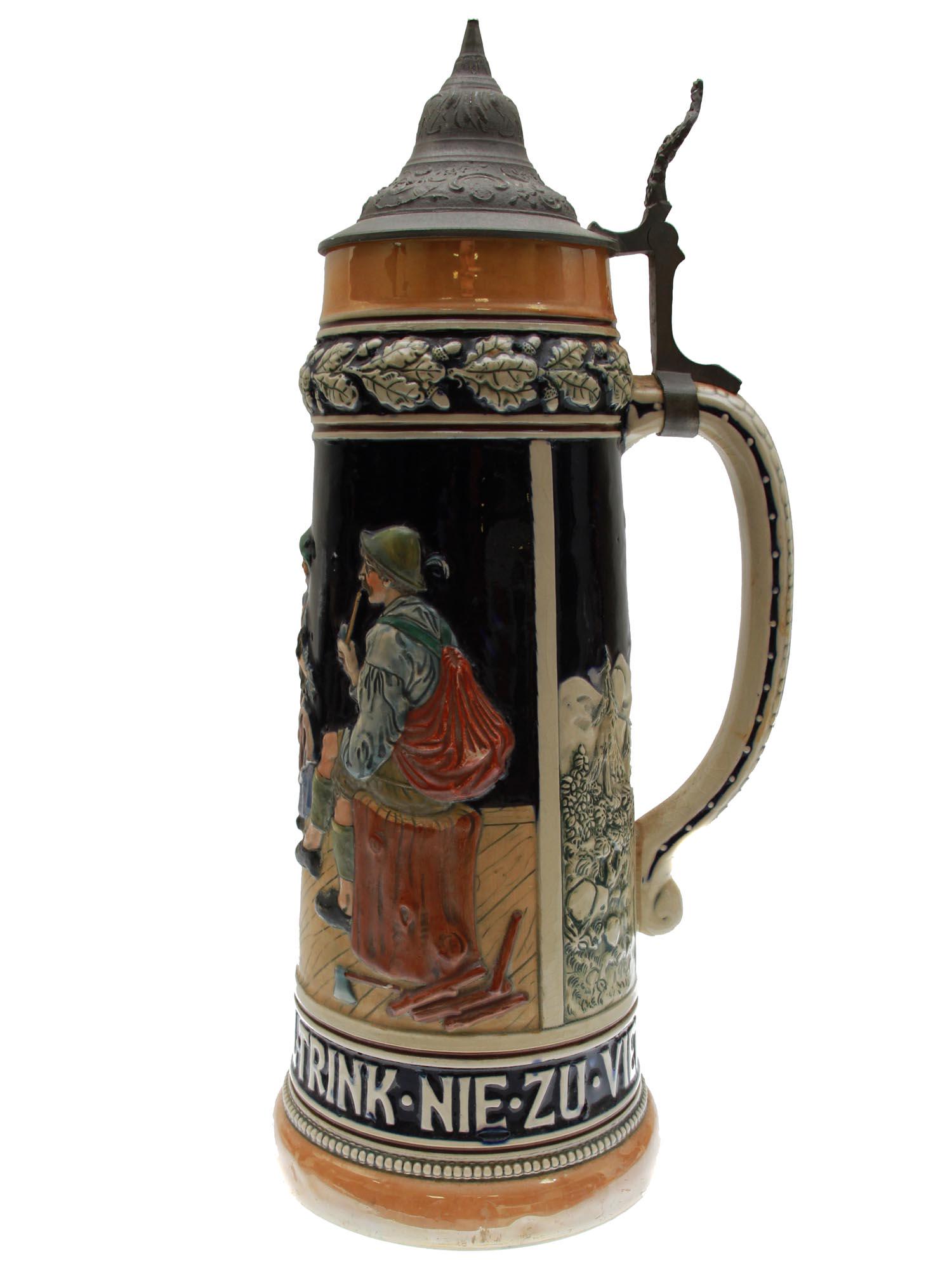 A VINTAGE GERMAN BEER STEIN (1 of 5)