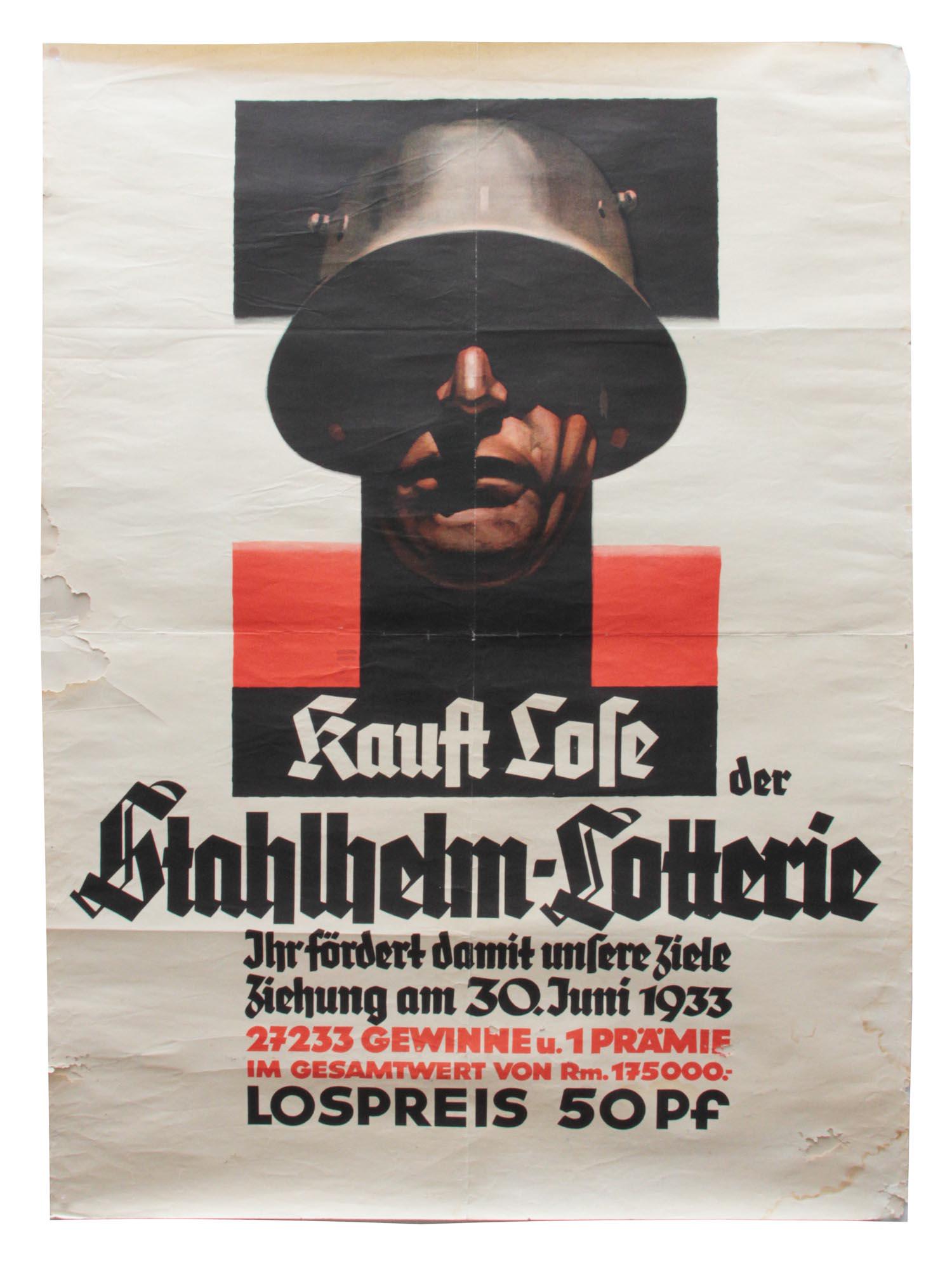AN ORIGINAL VINTAGE GERMAN POSTER (1 of 2)