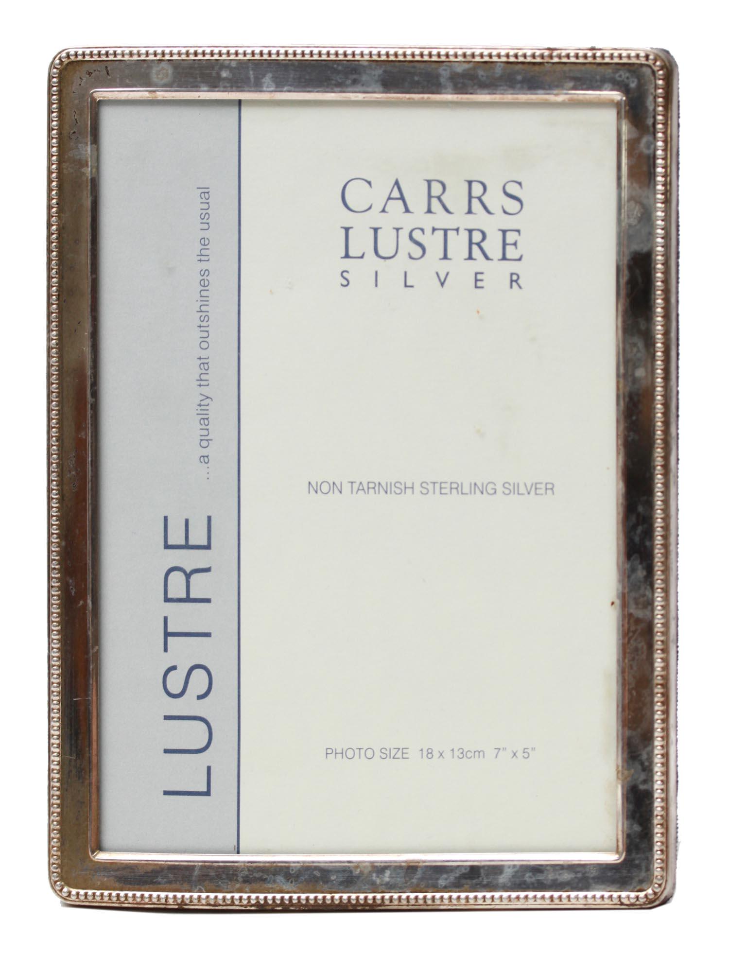 A CARRS LUSTRE STERLING SILVER PHOTO FRAME (1 of 7)