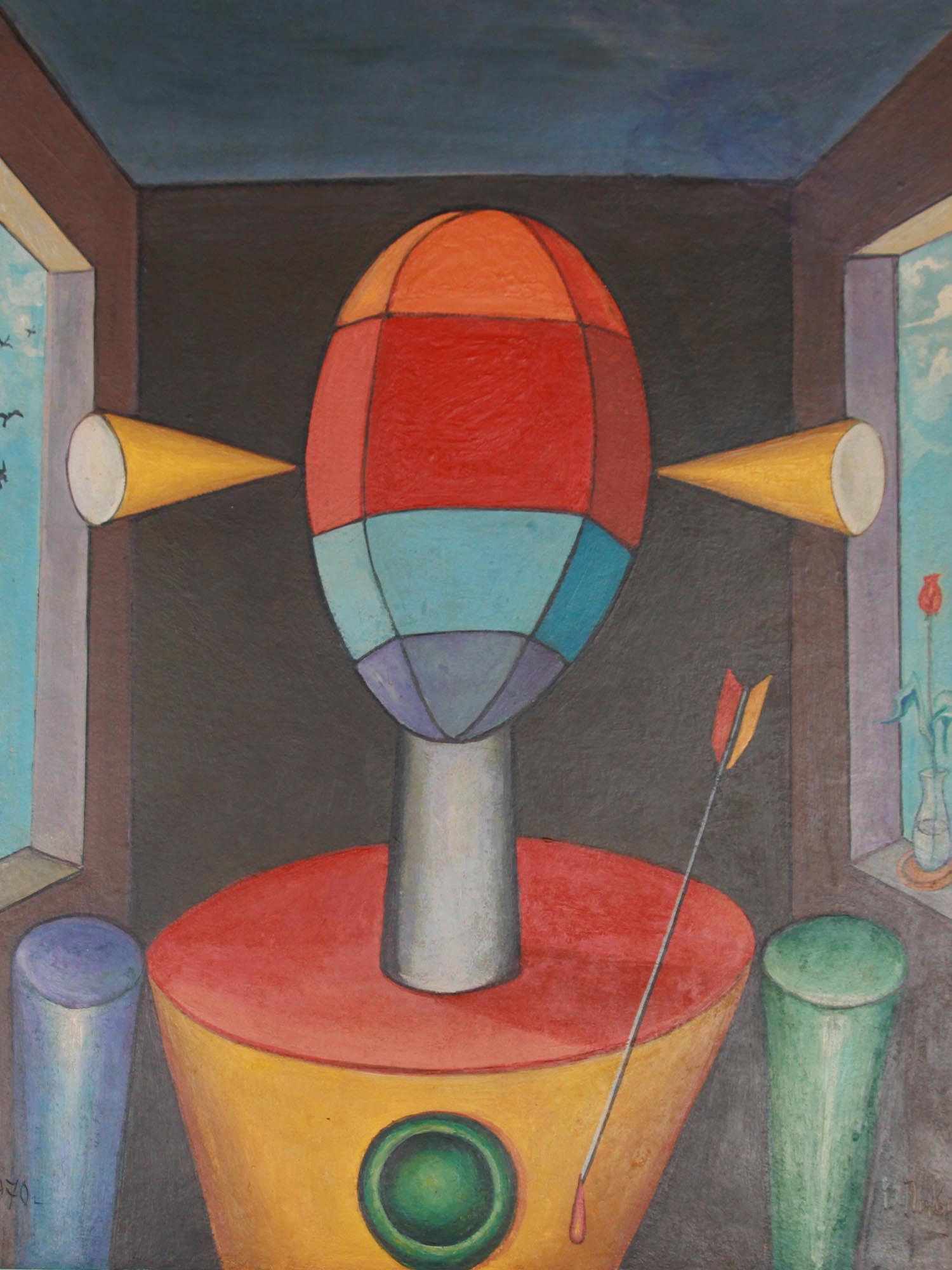 RUSSIAN CONCEPT OIL PAINTING BY VICTOR PIVOVAROV (1 of 4)