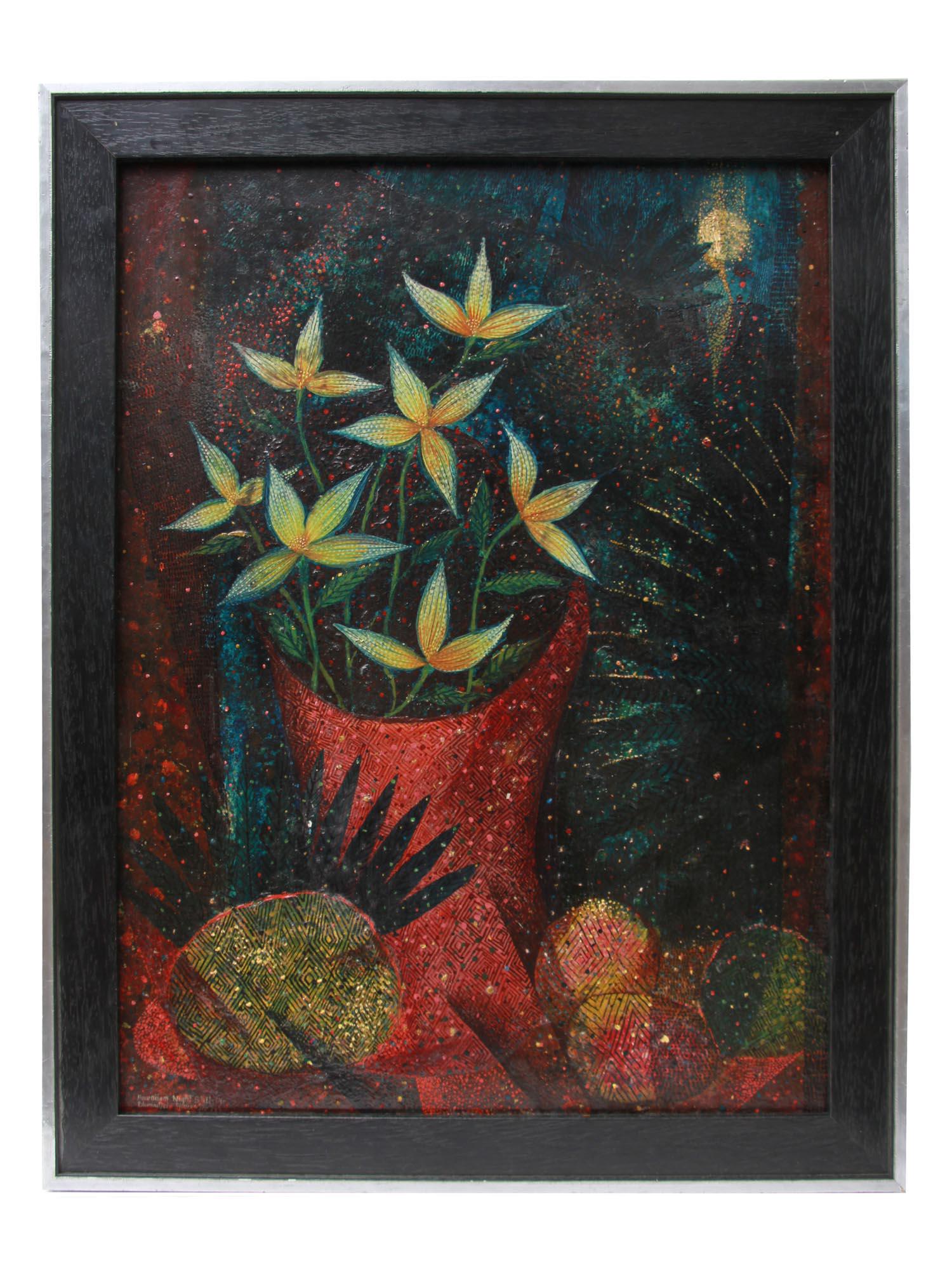 MIXED MEDIA PAINTING BY EDWARD JOHN STEVENS JR (1 of 6)