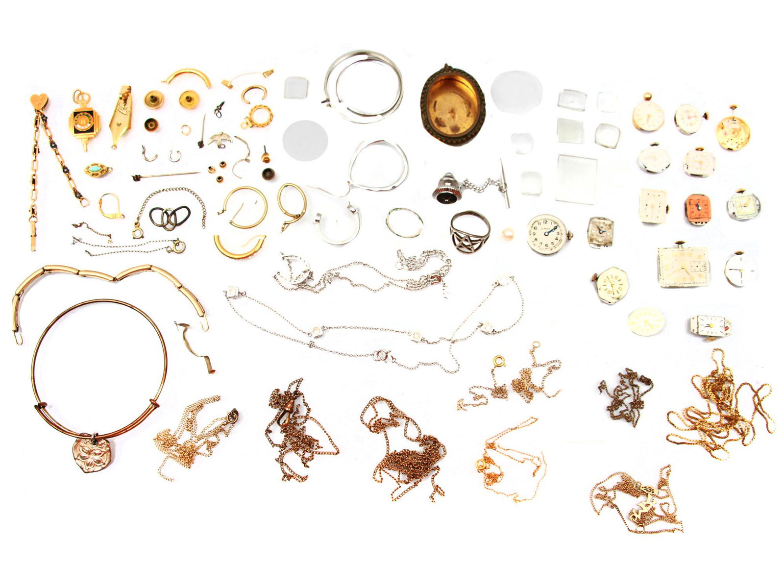 15 WATCH MOVEMENTS & CUSTOM JEWELRY PIECES (1 of 12)