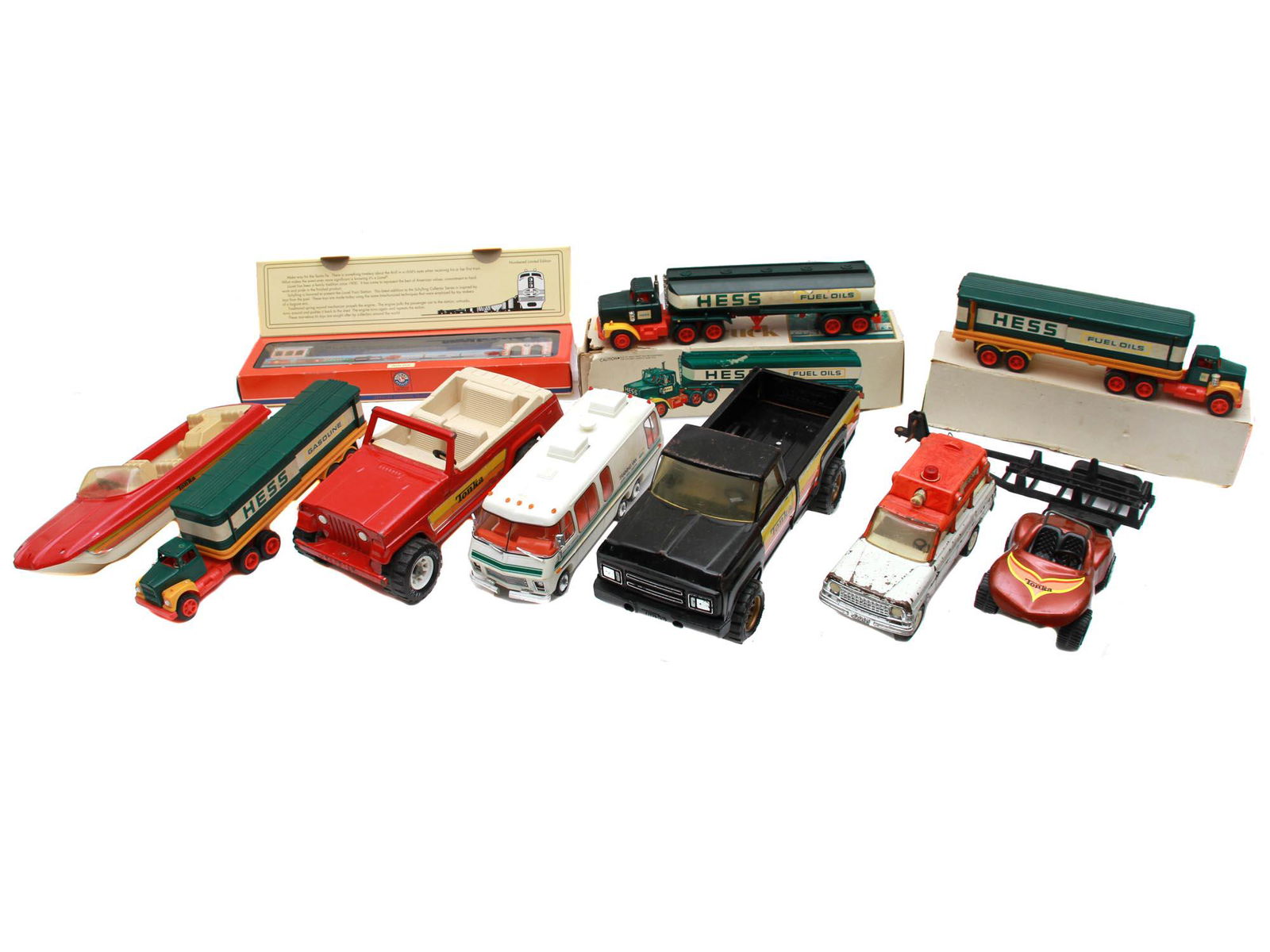 A LOT OF TEN VINTAGE TOY CARS (1 of 8)