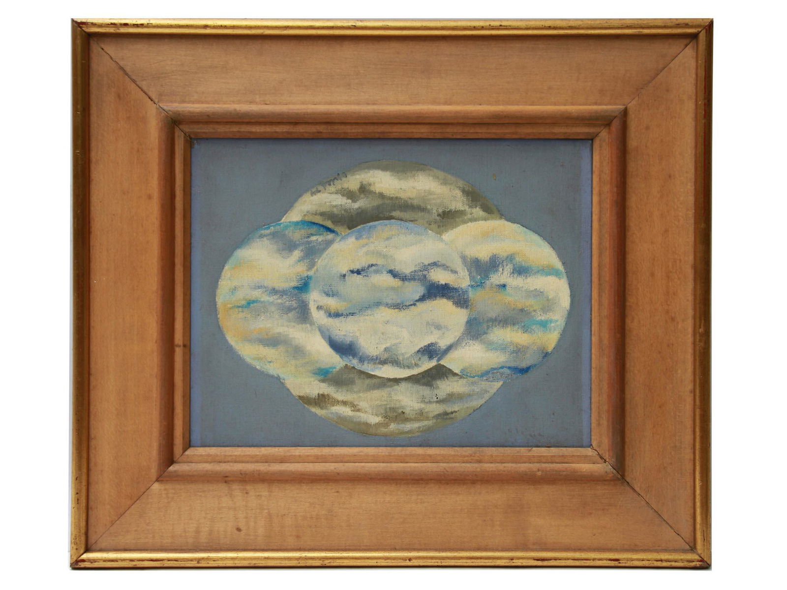 AN OTTO FRIED OIL ON CANVAS PAINTING (1 of 6)