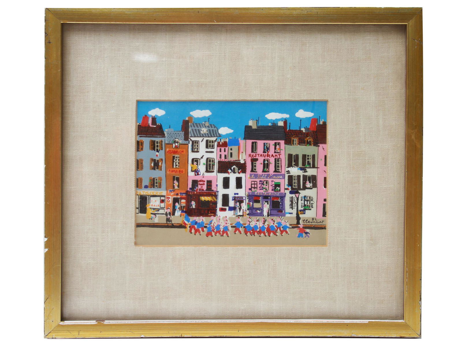 AFTER M DELACROIX FRENCH OIL PAINTING BY CLEMENT (1 of 6)