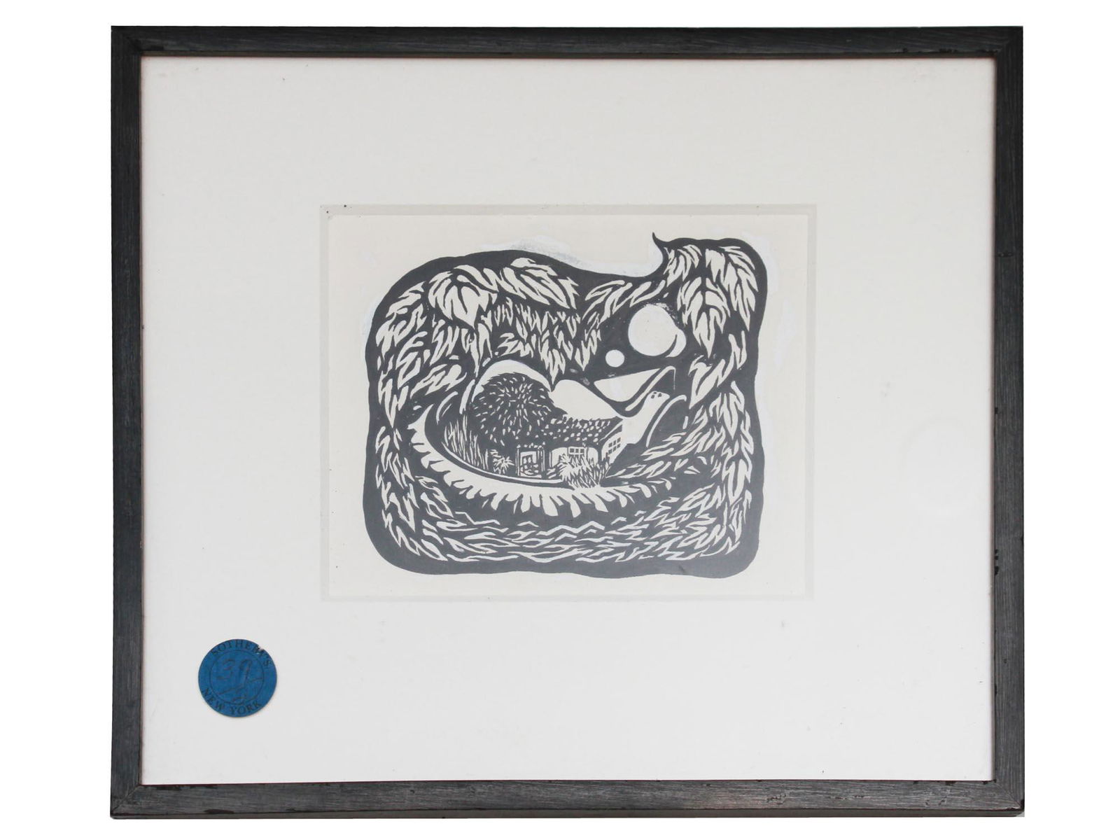 AMERICAN MIXED MEDIA PAINTING BY ROBERT LAVIGNE (1 of 7)