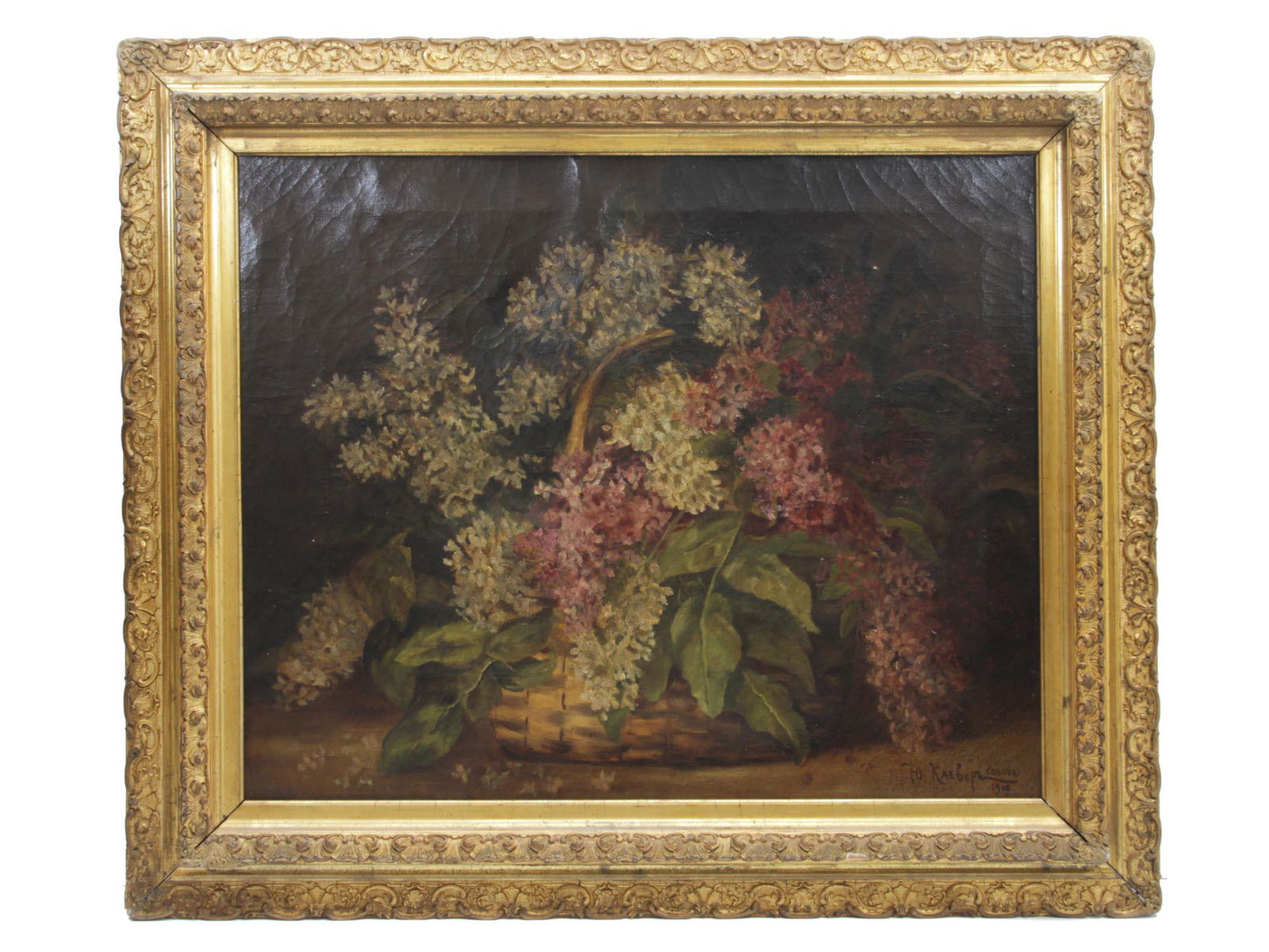 A RUSSIAN OIL PAINTING BY JULI KLEVER JR. (1 of 4)