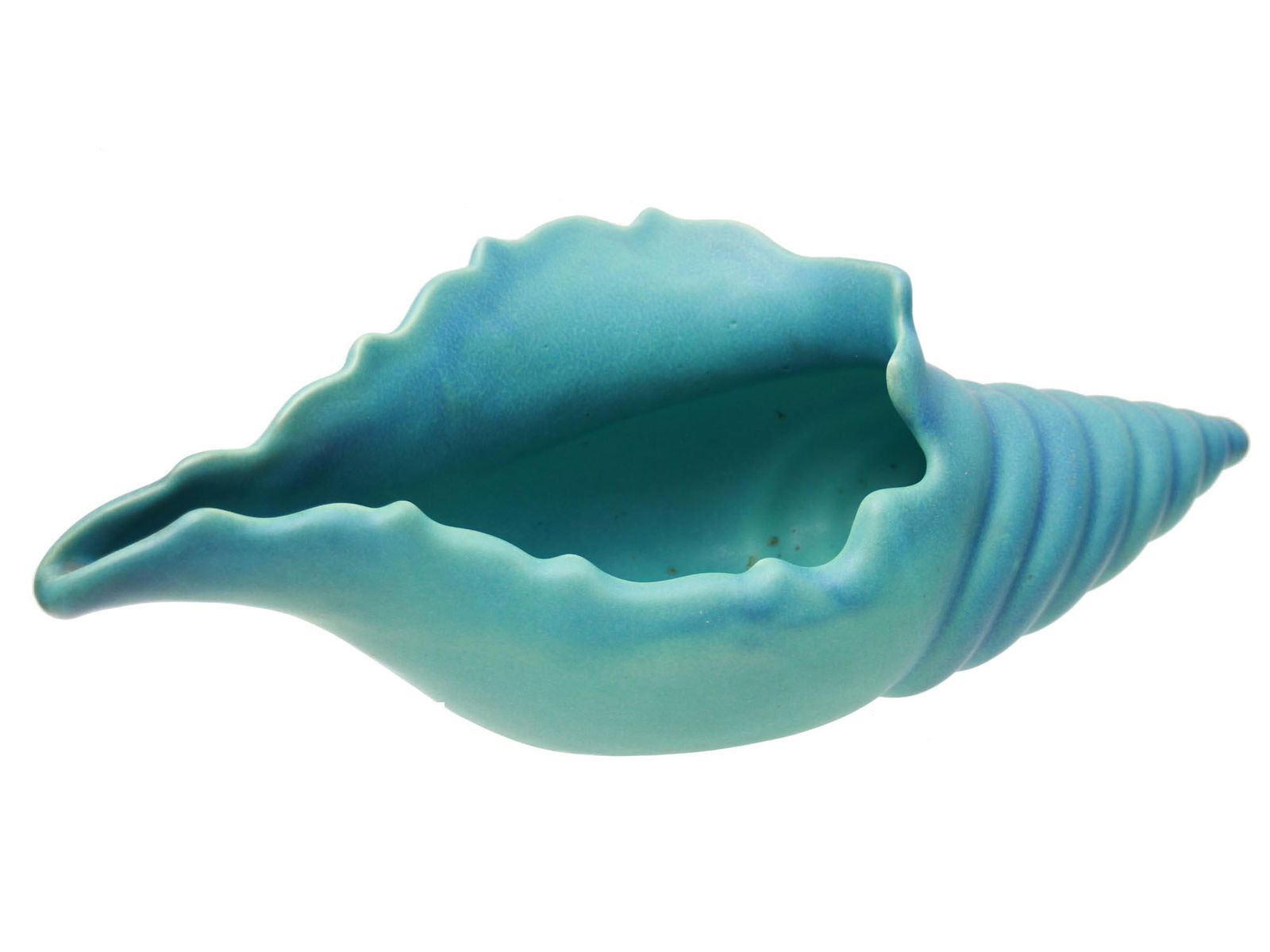 AMERICAN CERAMIC SEASHELL FIGURINE BY VAN BRIGGLE (1 of 7)