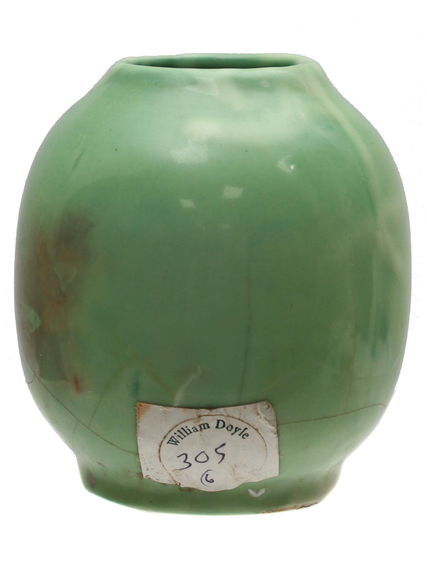 VINTAGE ARTISTIC GLAZED CERAMIC VASE LEA HALPERN (1 of 7)