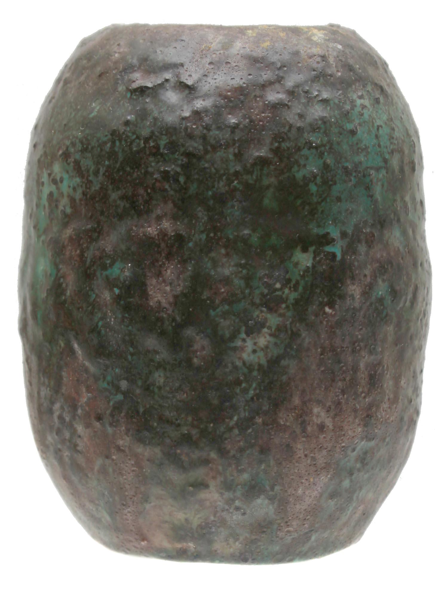 VINTAGE ARTISTIC GLAZED CERAMIC VASE LEA HALPERN (1 of 7)