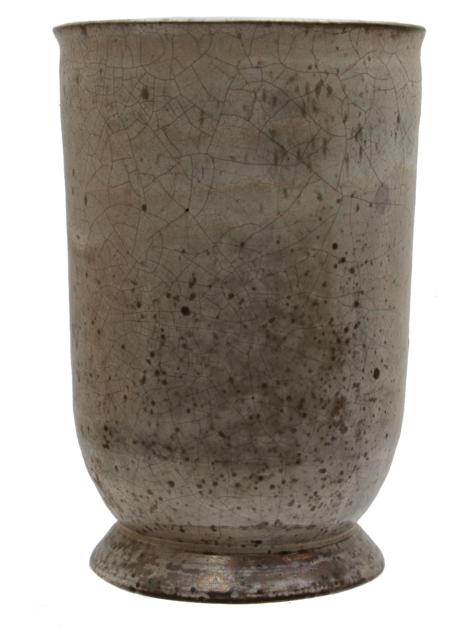 VINTAGE ARTISTIC GLAZED CERAMIC VASE LEA HALPERN (1 of 7)