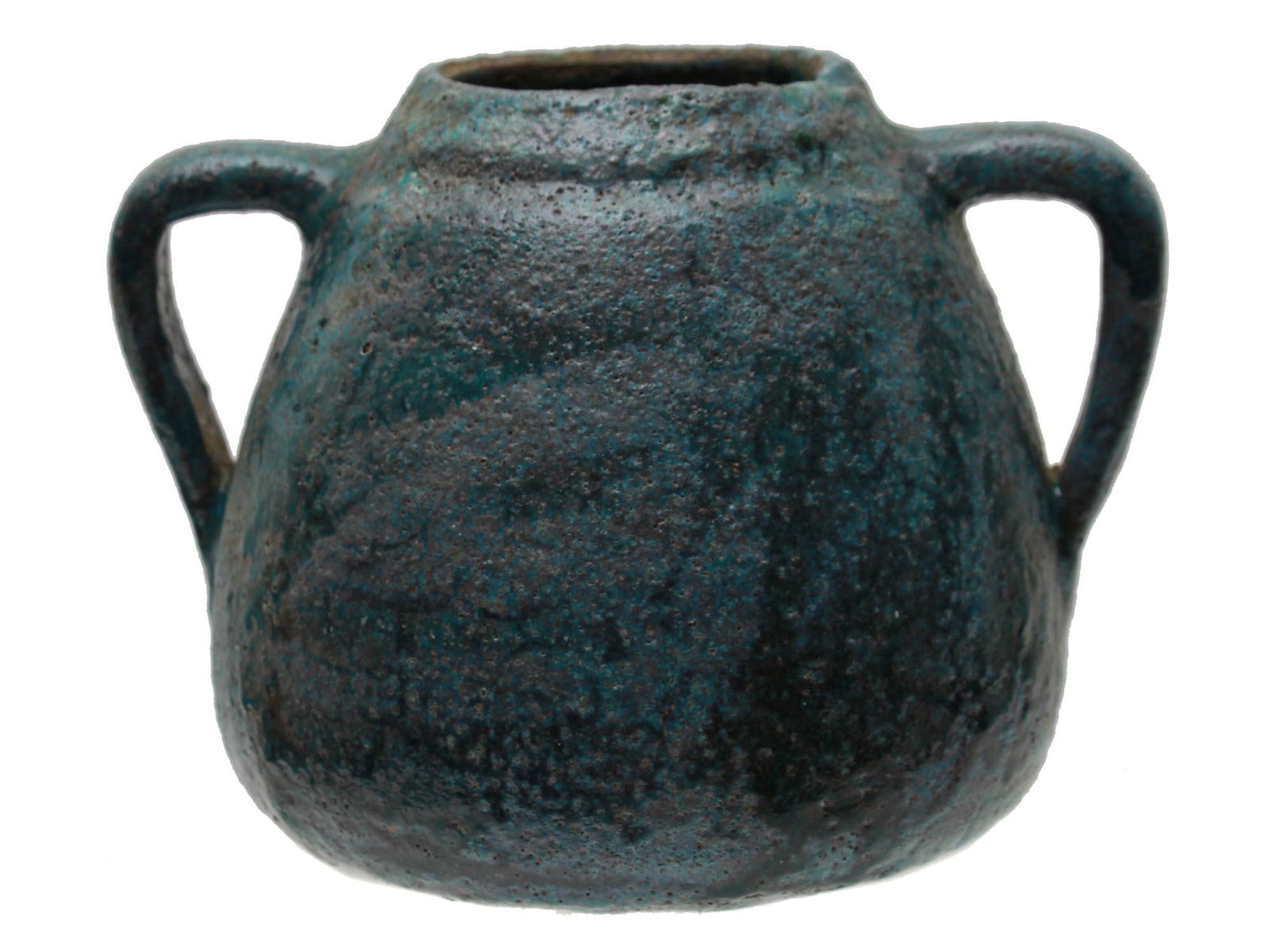 VINTAGE ARTISTIC GLAZED CERAMIC VASE LEA HALPERN (1 of 6)