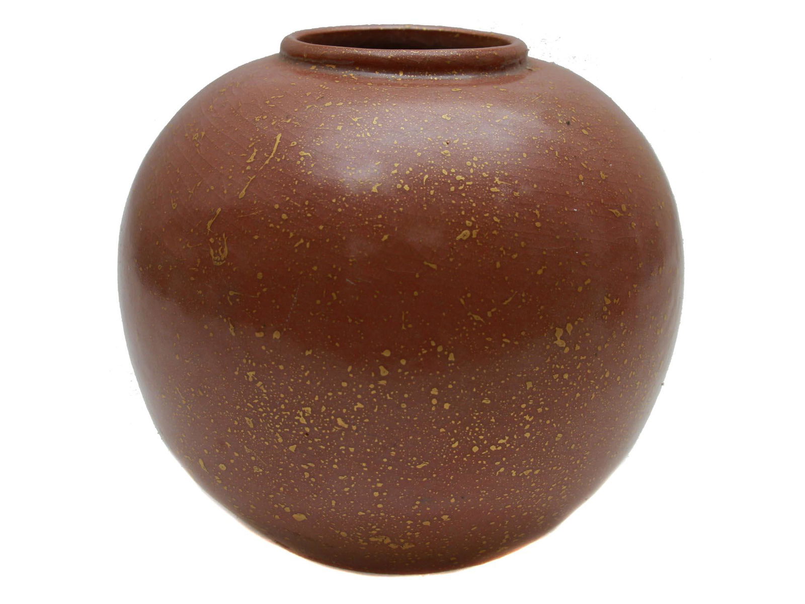 VINTAGE ARTISTIC GLAZED CERAMIC VASE LEA HALPERN (1 of 6)