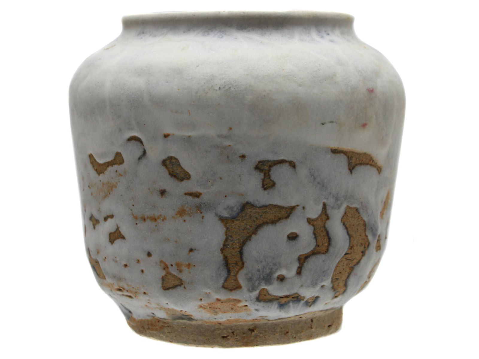 VINTAGE ARTISTIC GLAZED CERAMIC VASE LEA HALPERN (1 of 6)