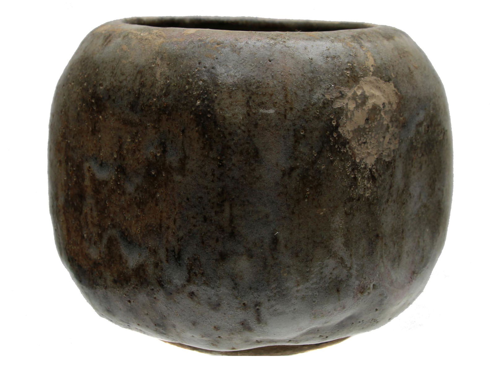 VINTAGE ARTISTIC GLAZED CERAMIC VASE LEA HALPERN (1 of 7)