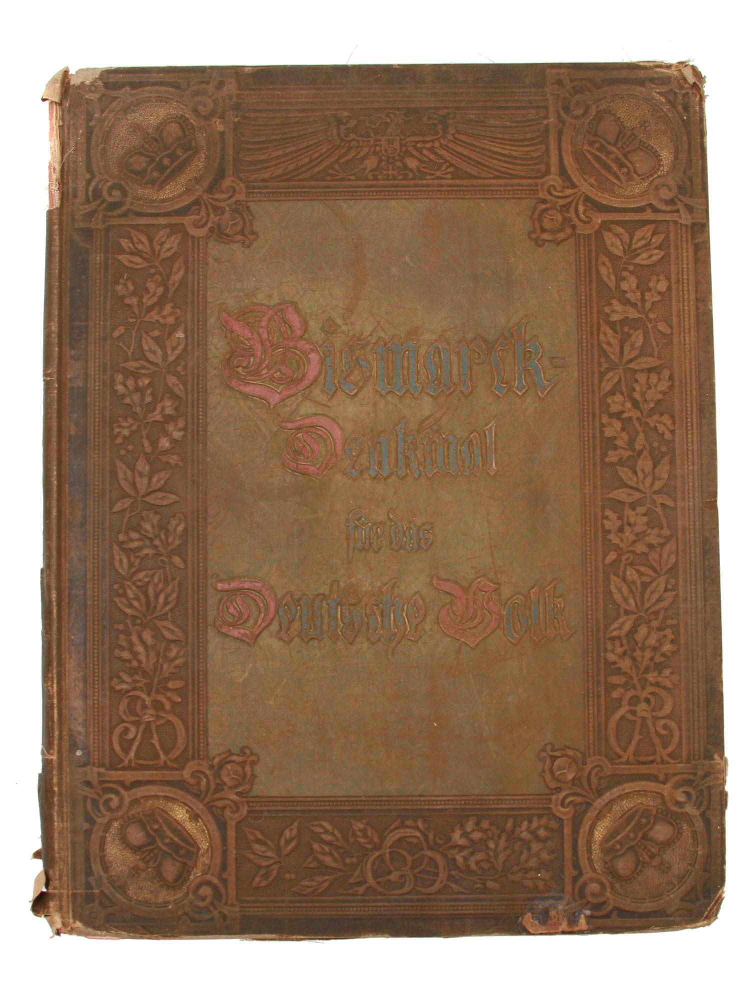 A VINTAGE GERMAN BOOK B DENKMAL DEUTSCHE VOLK (1 of 5)