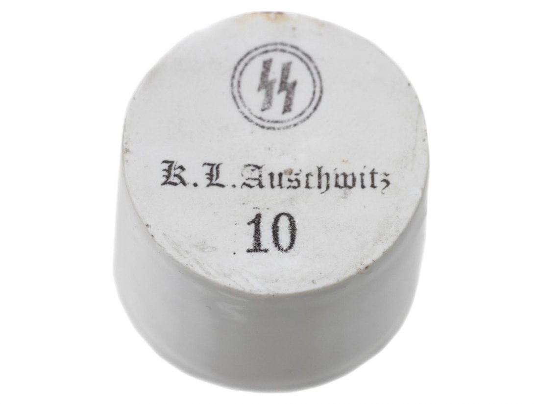 A WWII GERMAN MEDICAL CUP SS HOSPITAL AUSCHWITZ (1 of 5)