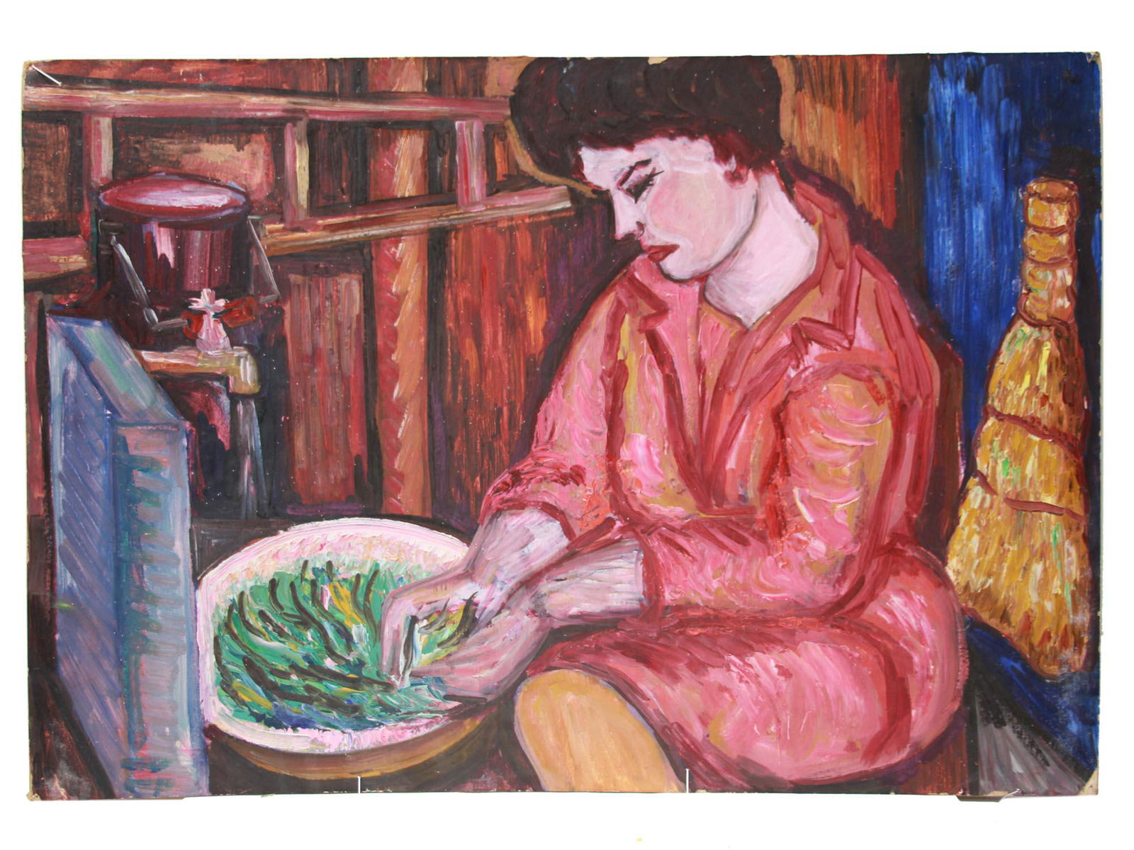 A GRETA DARBINYAN RUSSIAN ARMENIAN OIL PAINTING (1 of 6)