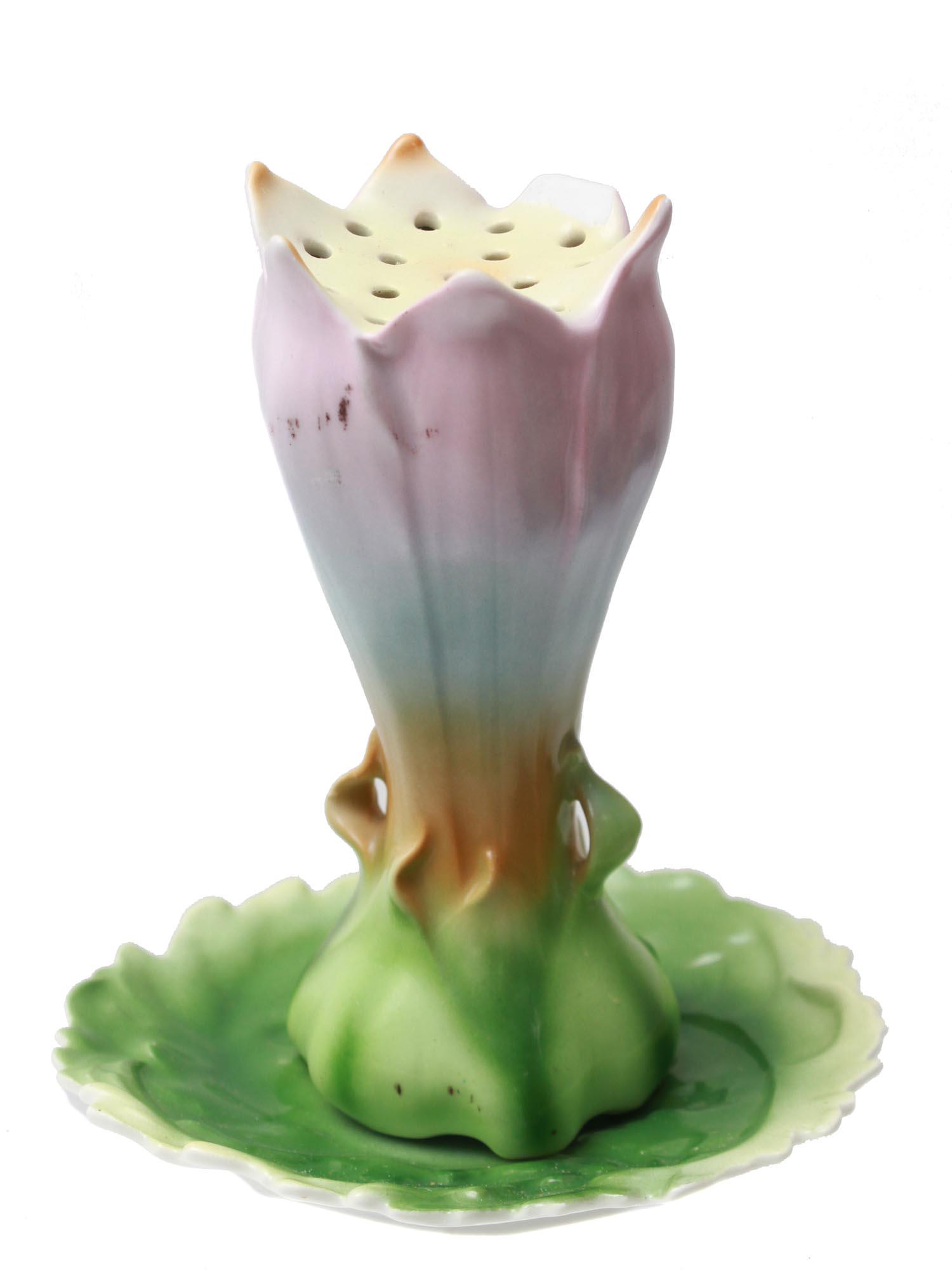 ROYAL BAYREUTH PORCELAIN IRIS HAT PIN HOLDER TRAY (1 of 11)