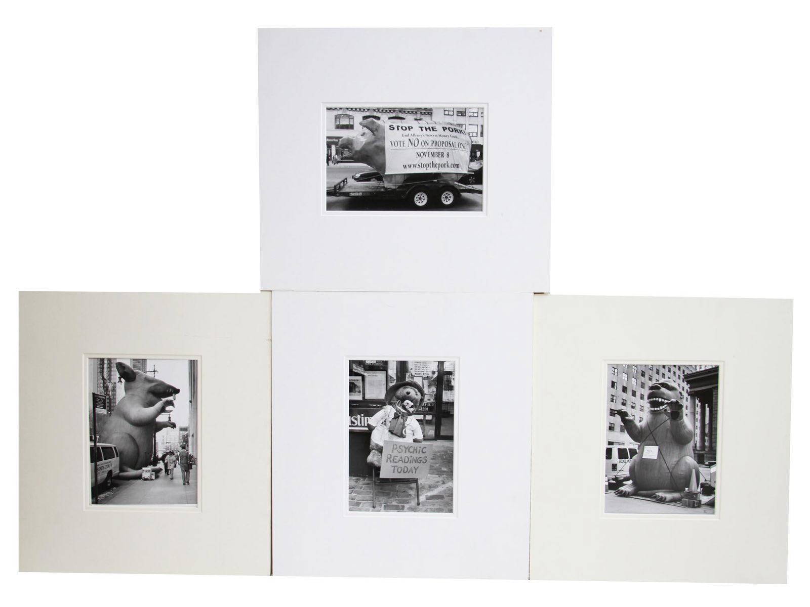 FOUR BLACK AND WHITE PHOTOGRAPHS BY LEO THEINERT (1 of 7)