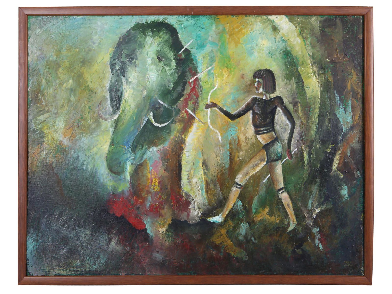 A RUSSIAN SURREAL OIL PAINTING BY DMITRY ZHELTOV (1 of 5)