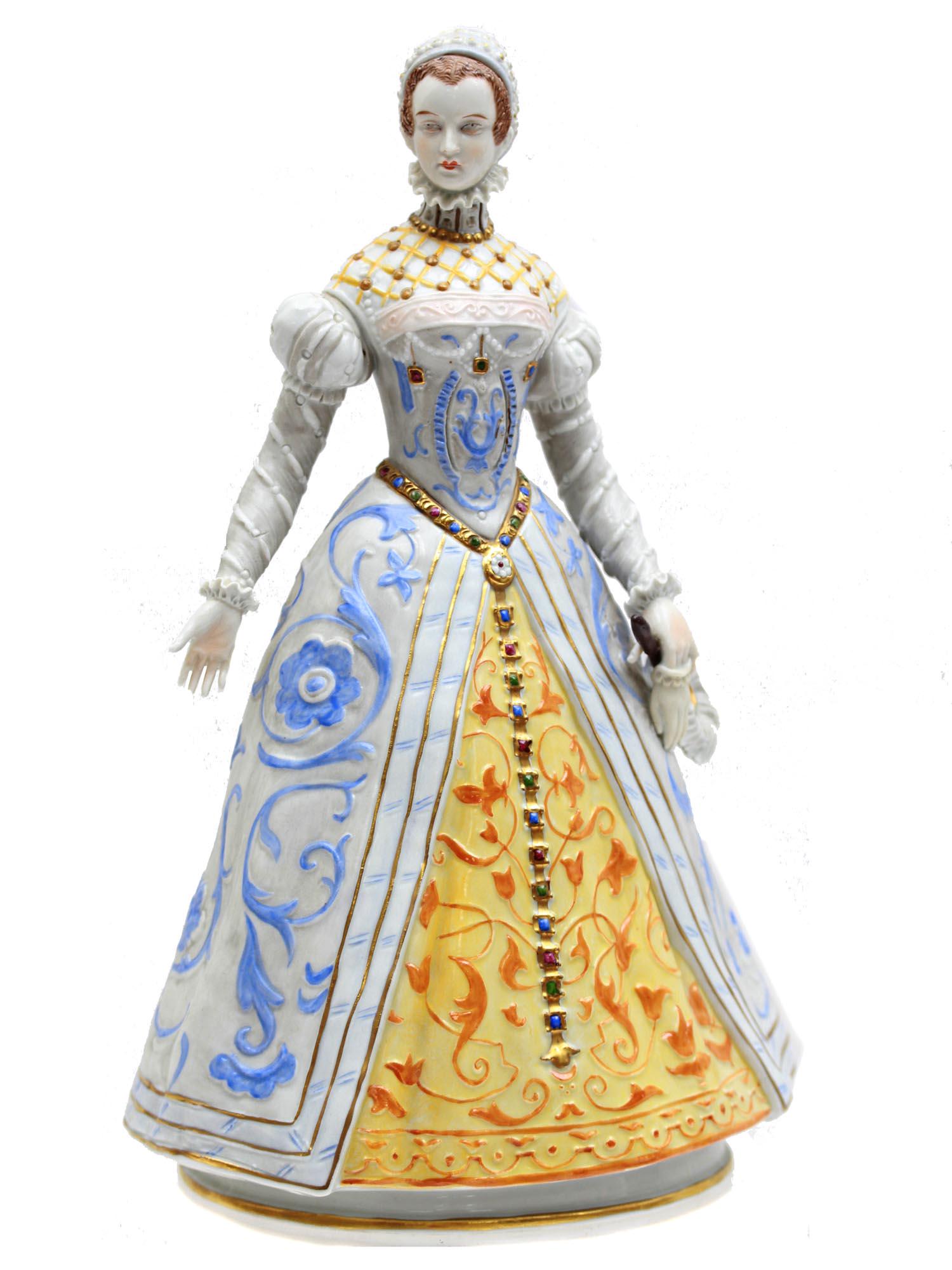 ANTIQUE GERMAN SITZENDORF PORCELAIN FIGURINE (1 of 13)