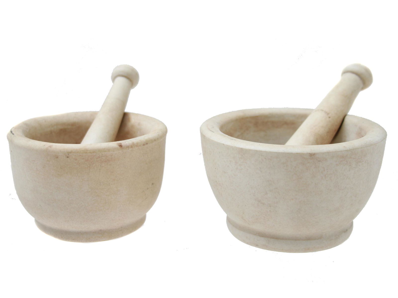 ANTIQUE CLAY MORTARS WITH PESTLES THOMAS MADDOCKS (1 of 10)