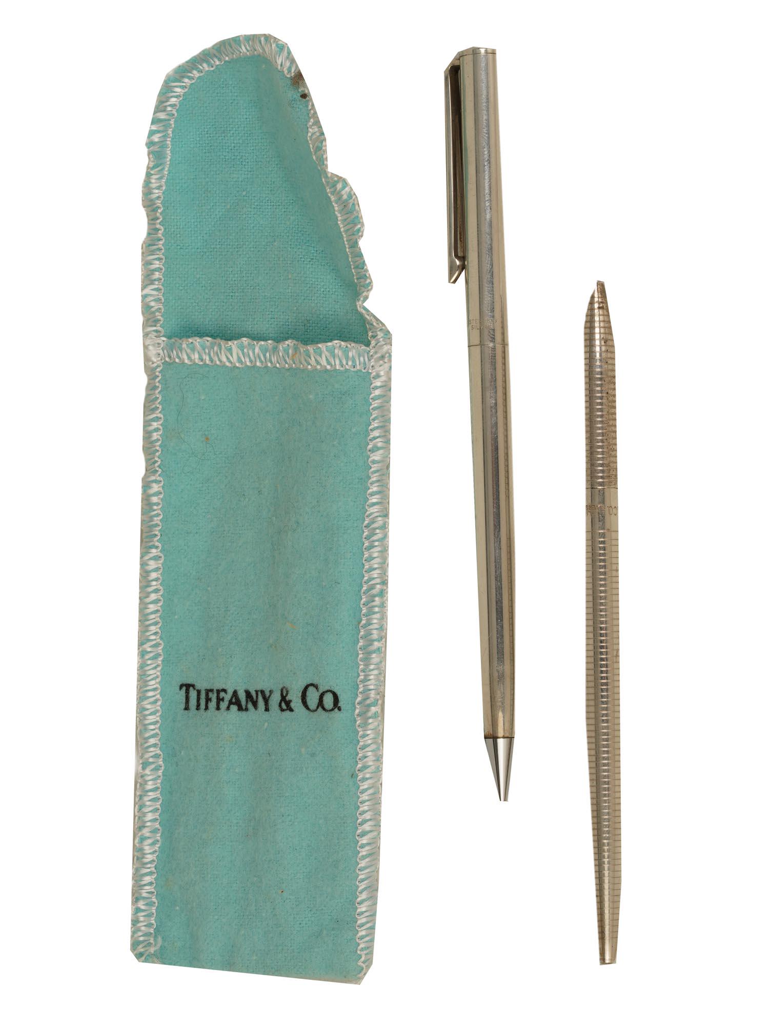 A TIFFANY & CO SET OF PEN AND MECHANICAL PENCIL (1 of 6)