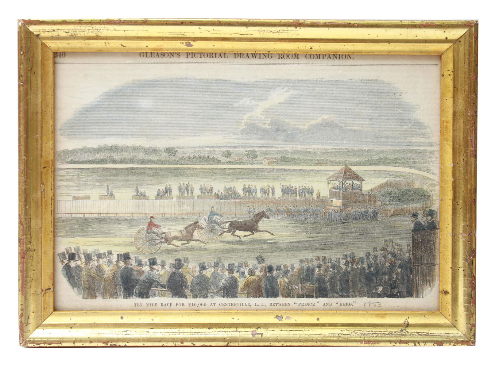 AMERICAN ENGRAVING RACING BY GLEASON DRAWING ROOM (1 of 8)