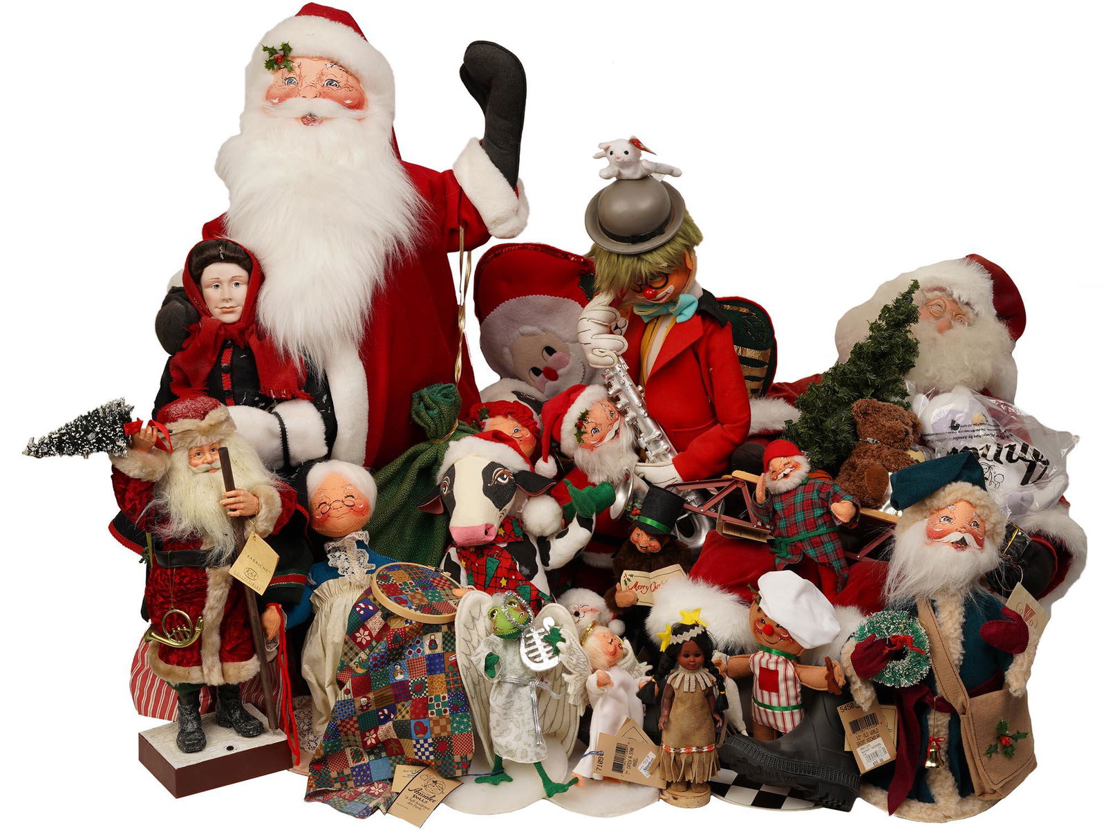 LARGE COLLECTION OF VARIOUS CHRISTMAS TOYS DOLLS (1 of 4)