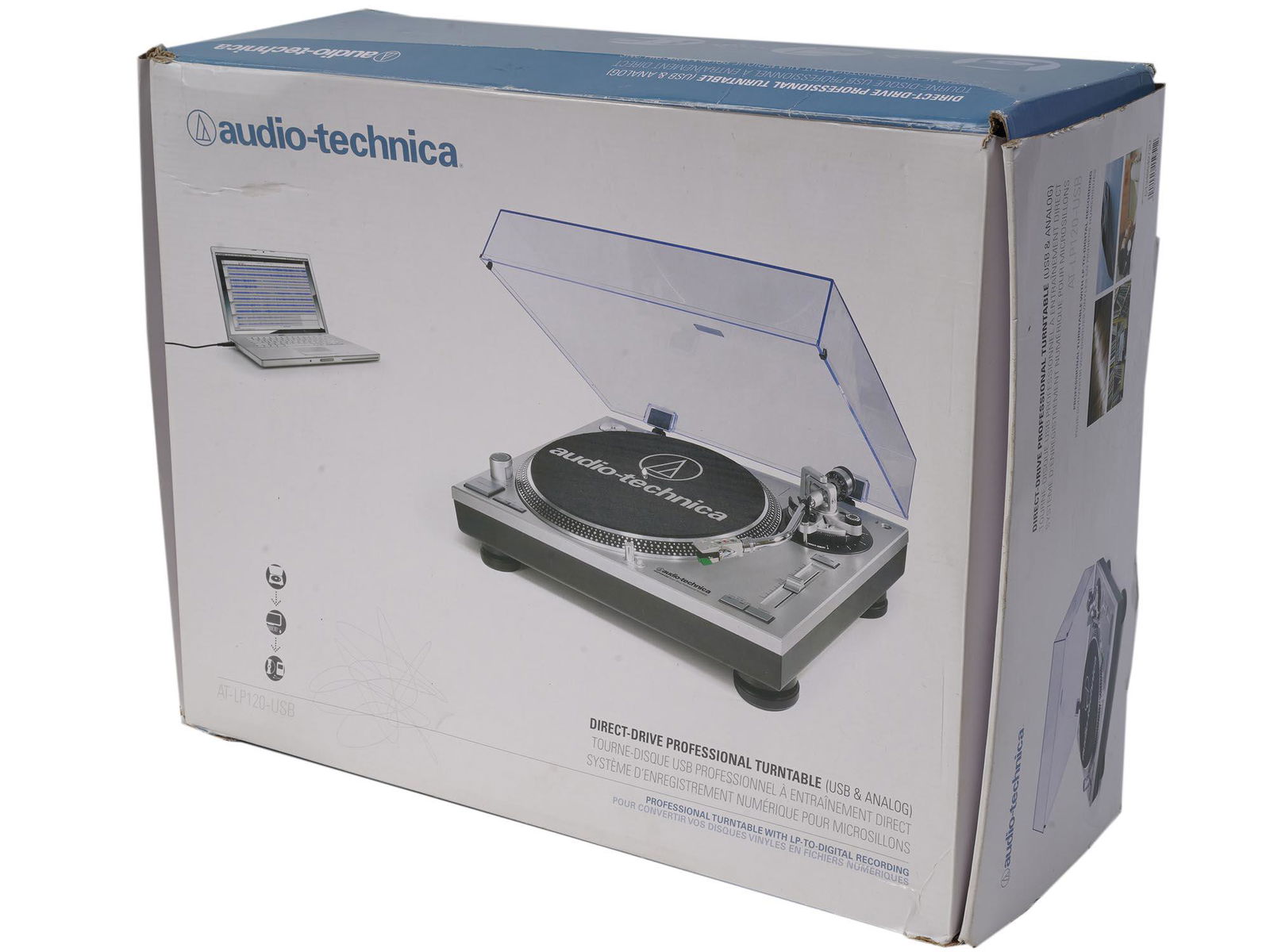 A VINTAGE AUDIO-TECHNICA PROFESSIONAL TURNTABLE (1 of 12)