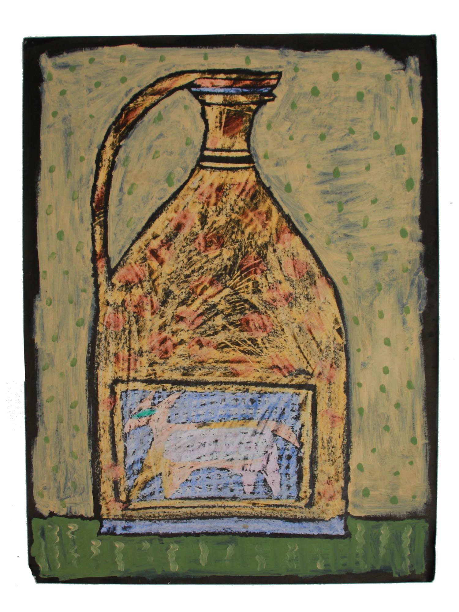 RUSSIAN MIXED MEDIA PAINTING BY ALENA AZERNAYA (1 of 4)