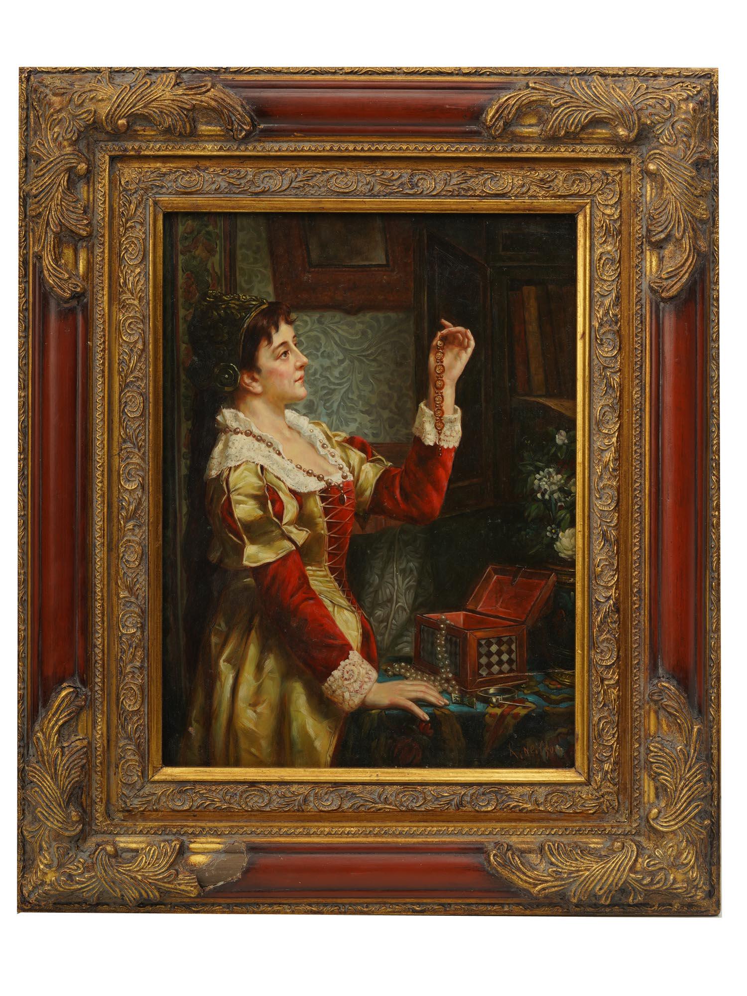 AFTER PORTIELJE OIL PAINTING BY RAYMOND NEILSON (1 of 4)