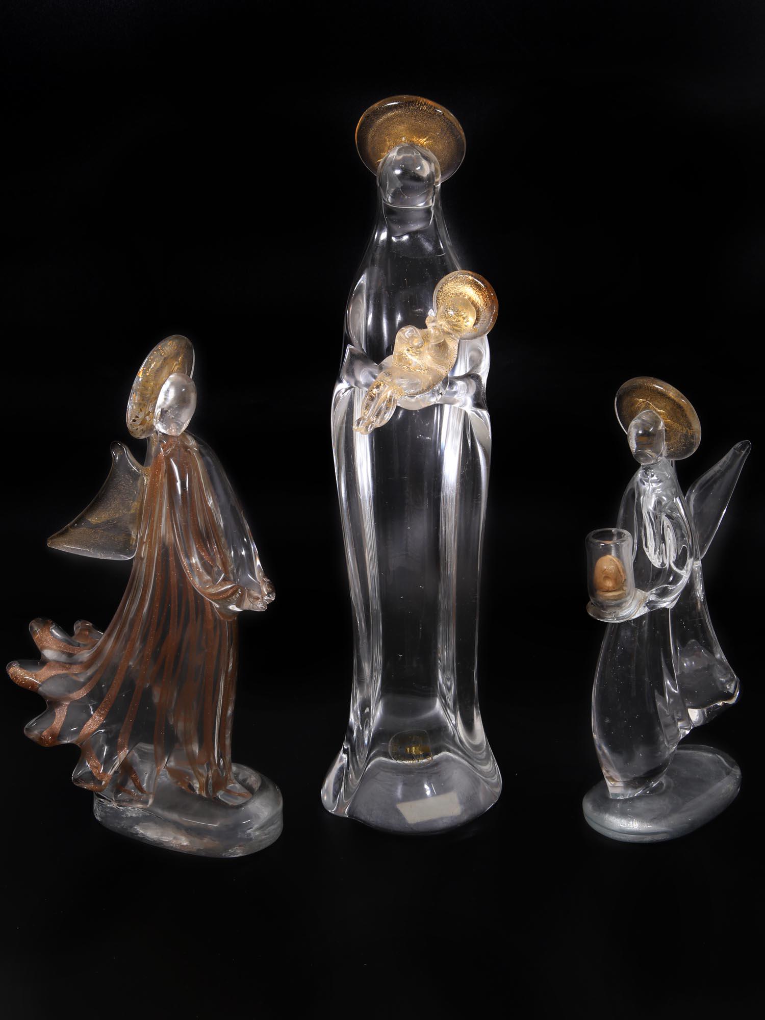 FERRO AND LAZZARINI MURANO ART GLASS FIGURINES (1 of 10)