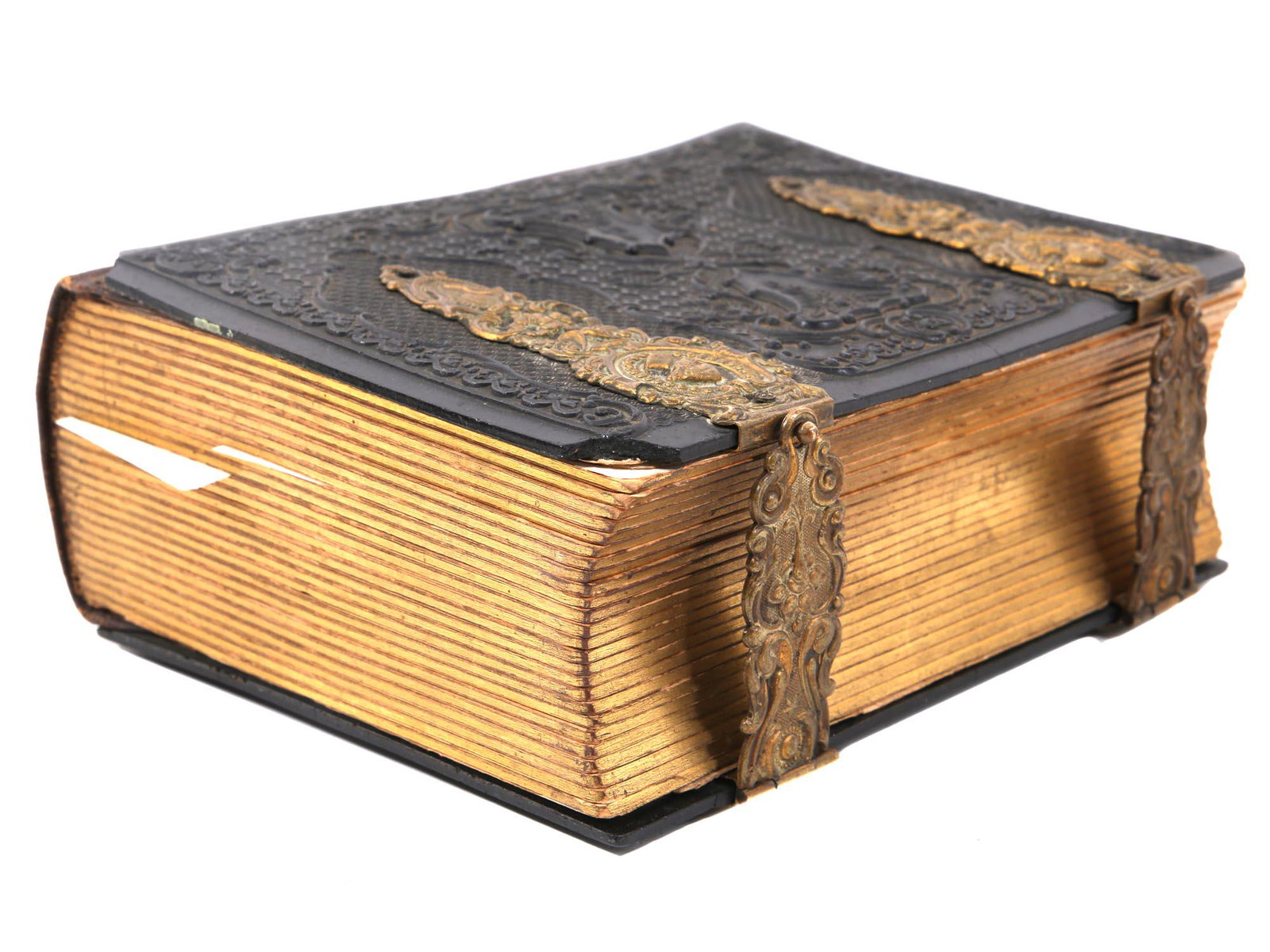 RARE ANTIQUE PHOTO ALBUM TILTON & CO BOSTON 1862 (1 of 10)