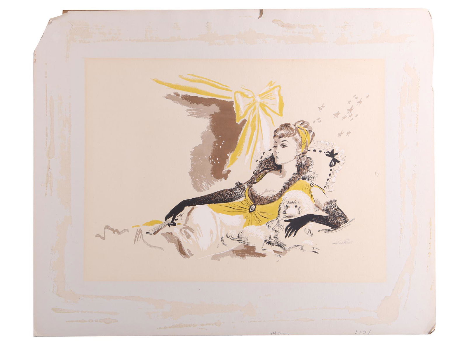 AMERICAN FASHION ILLUSTRATE PAINTING BY ALEX ROSS (1 of 9)