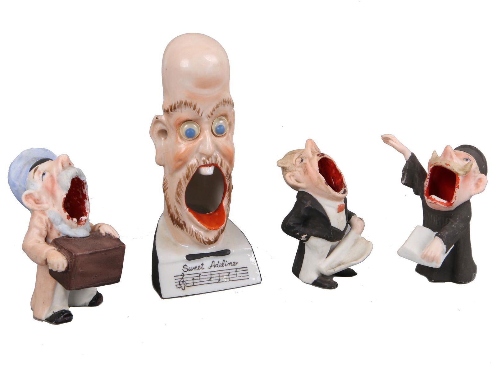 SCHAFER AND VATER MATCH HOLDERS AND AN ASHTRAY (1 of 5)