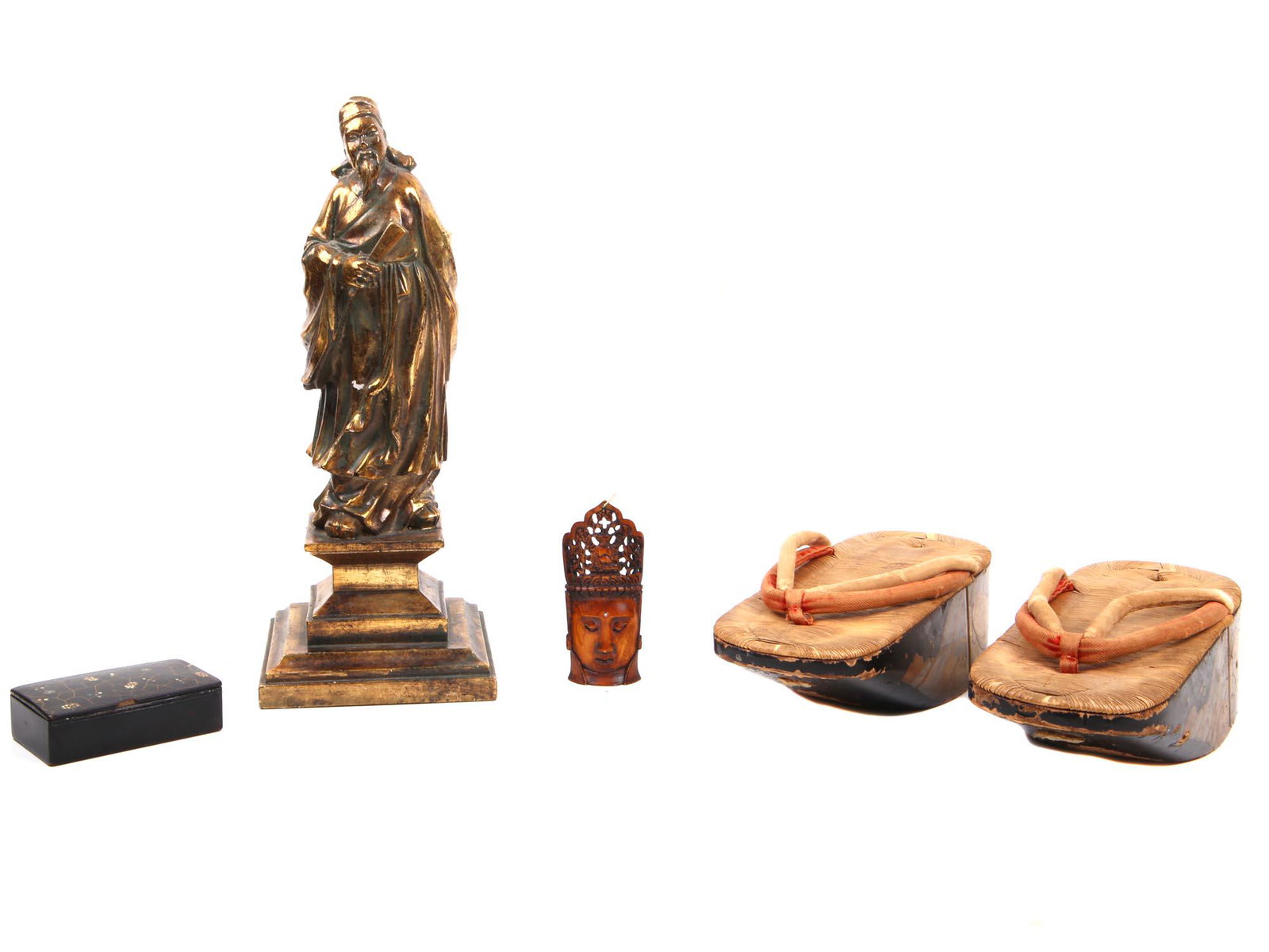 LOT OF ASIAN ORIENTAL COLLECTIBLES DECOR ITEMS (1 of 5)