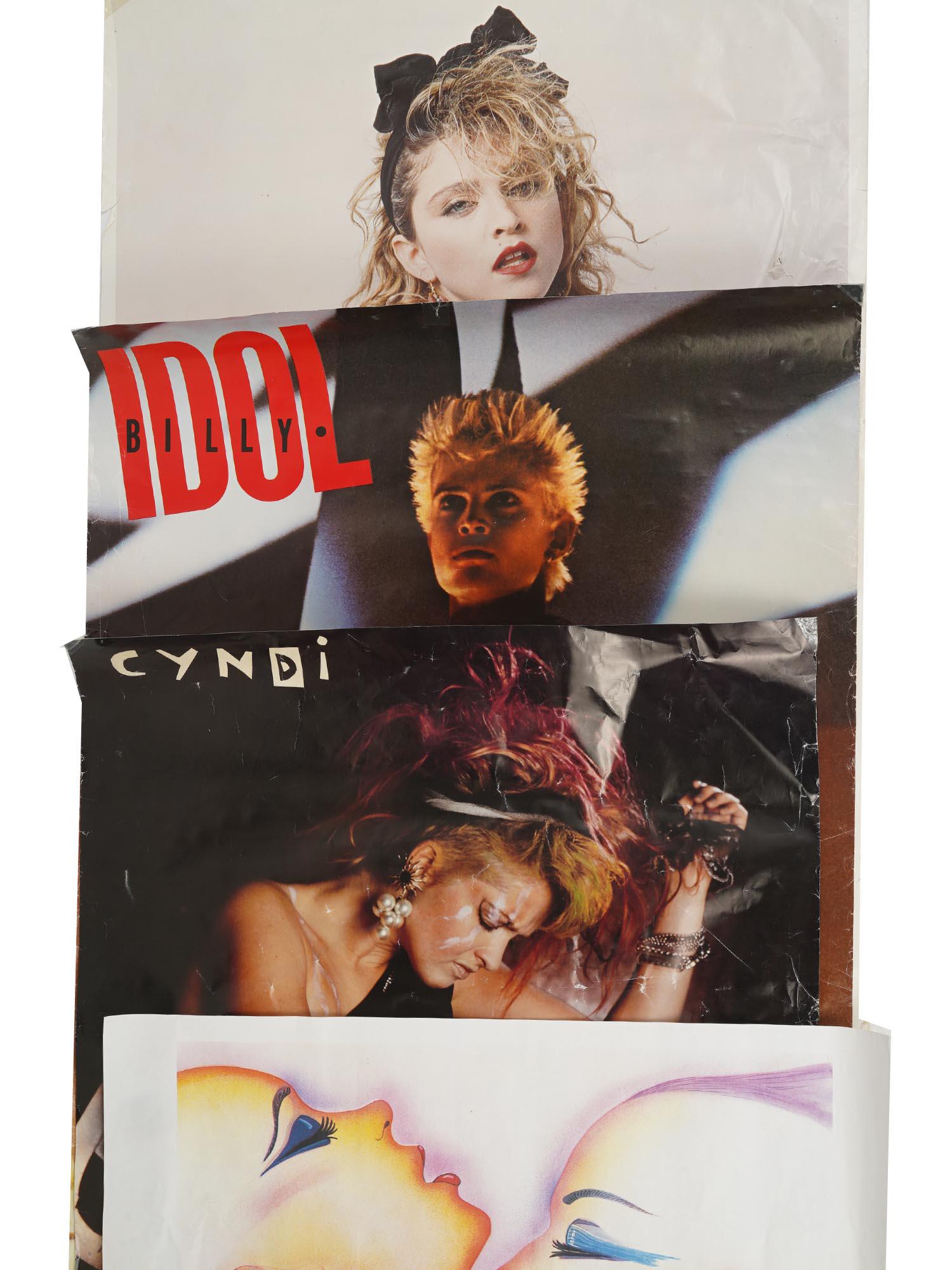 A VINTAGE POSTER COLLECTION OF AMERICAN SINGERS (1 of 5)