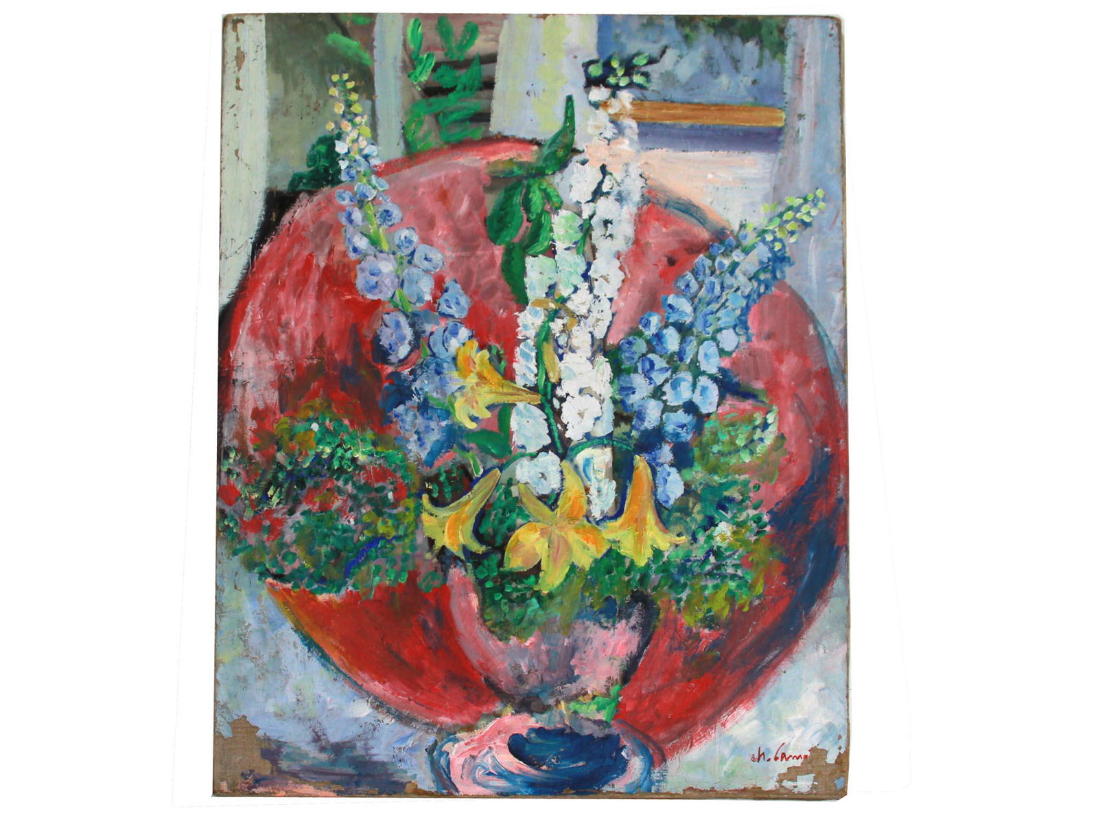 A CHARLES CAMOIN FRENCH FAUVIST OIL PAINTING (1 of 8)